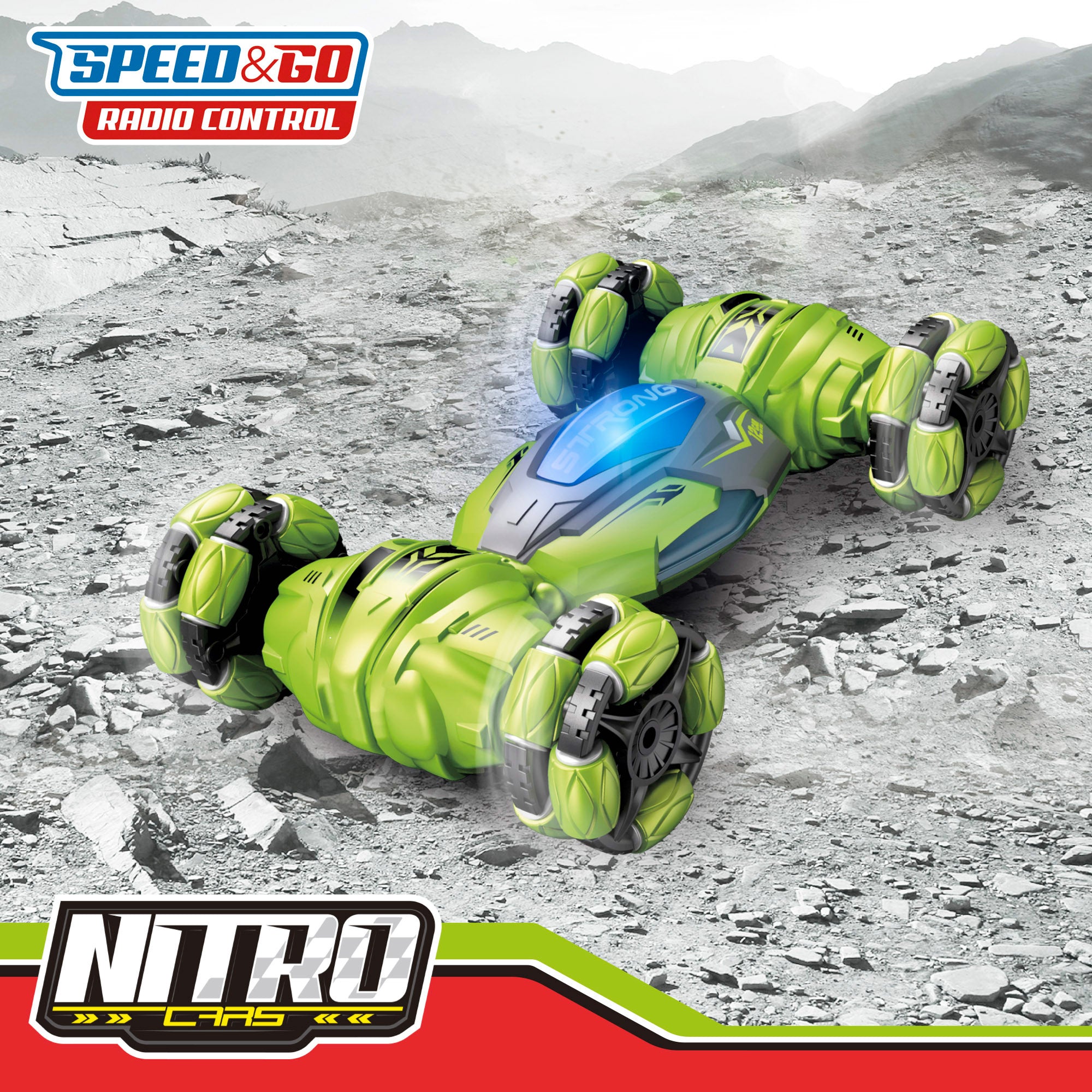 Coche teledirigido acrobacias 360º Speed & Go