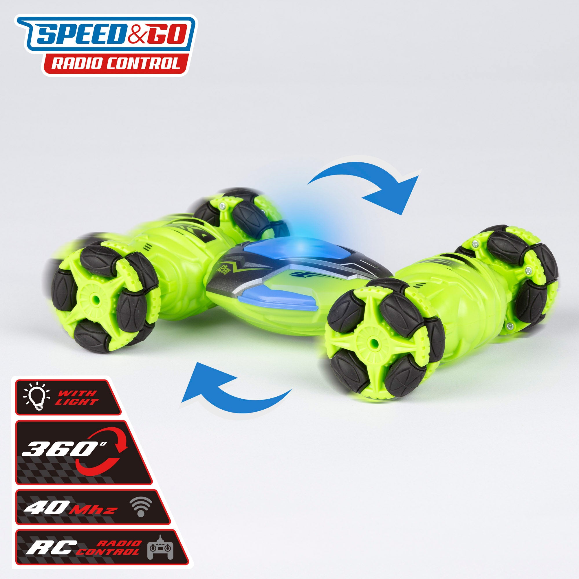Coche teledirigido acrobacias 360º Speed & Go