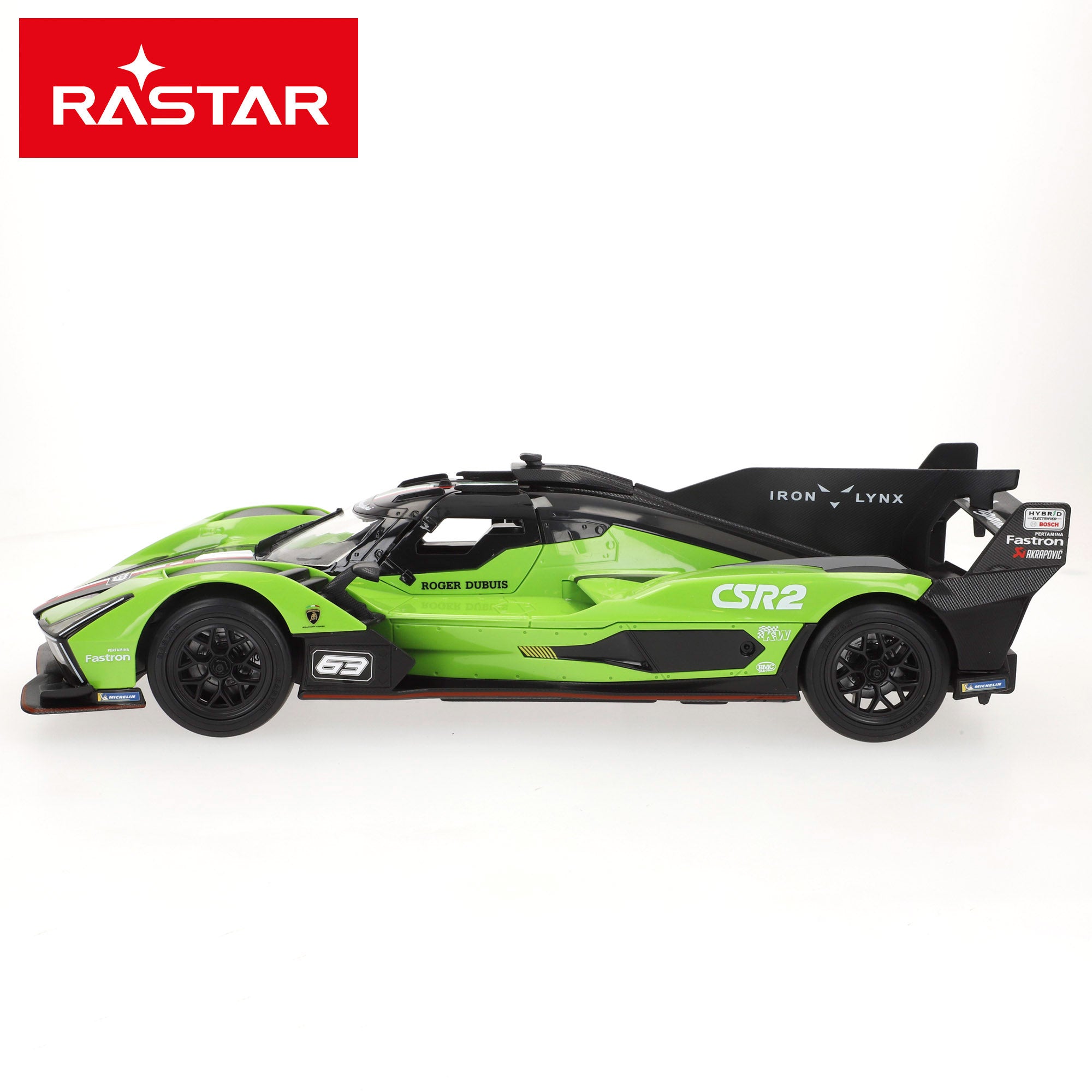 RASTAR Coche teledirigido Lamborghini SC63 LMDh 1:14
