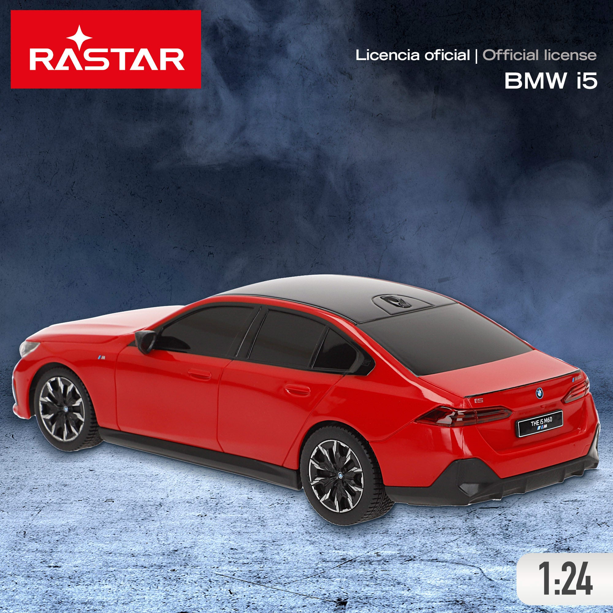 RASTAR Coche teledirigido BMW i5 M60 1:24