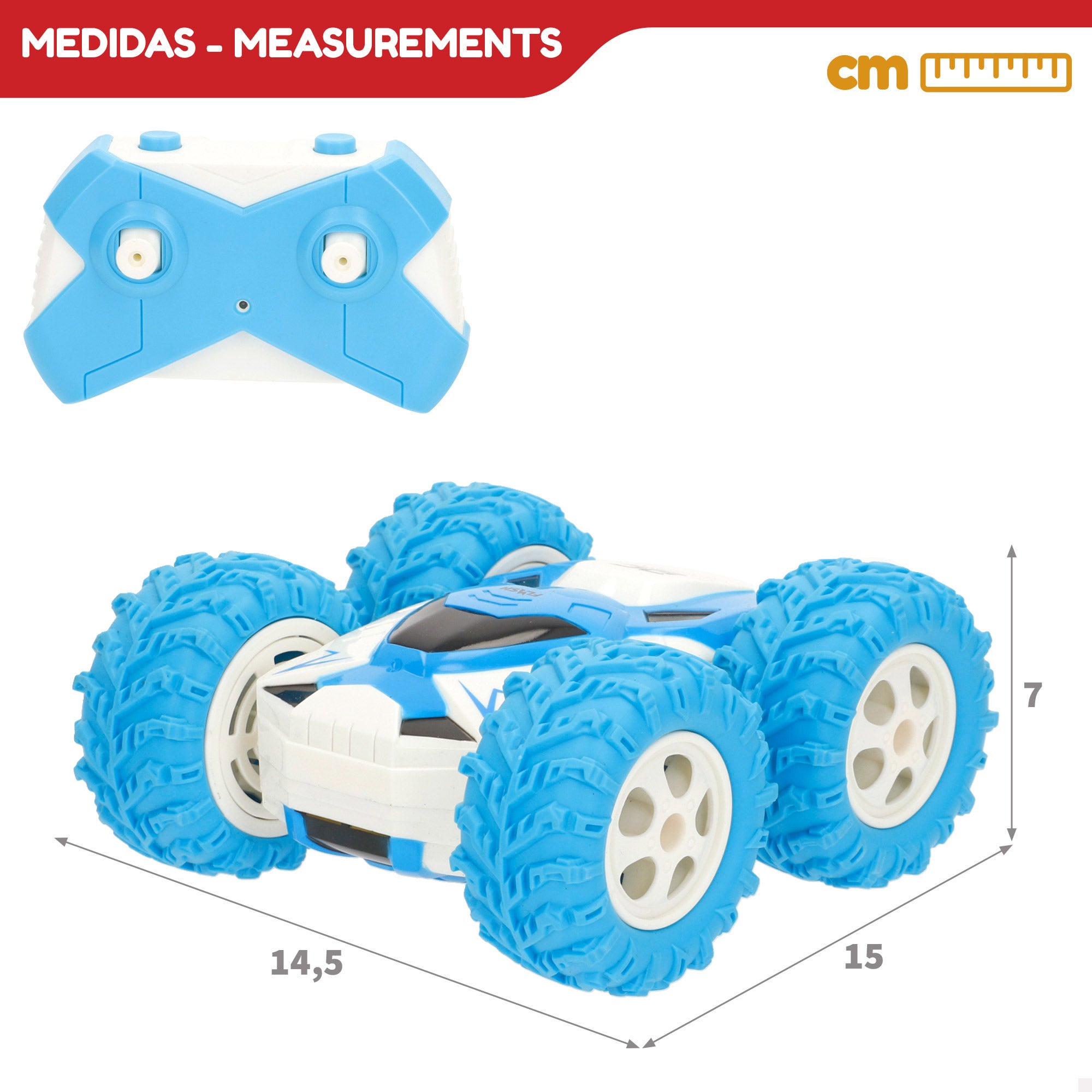 Coche teledirigido volteretas 360º Speed & Go