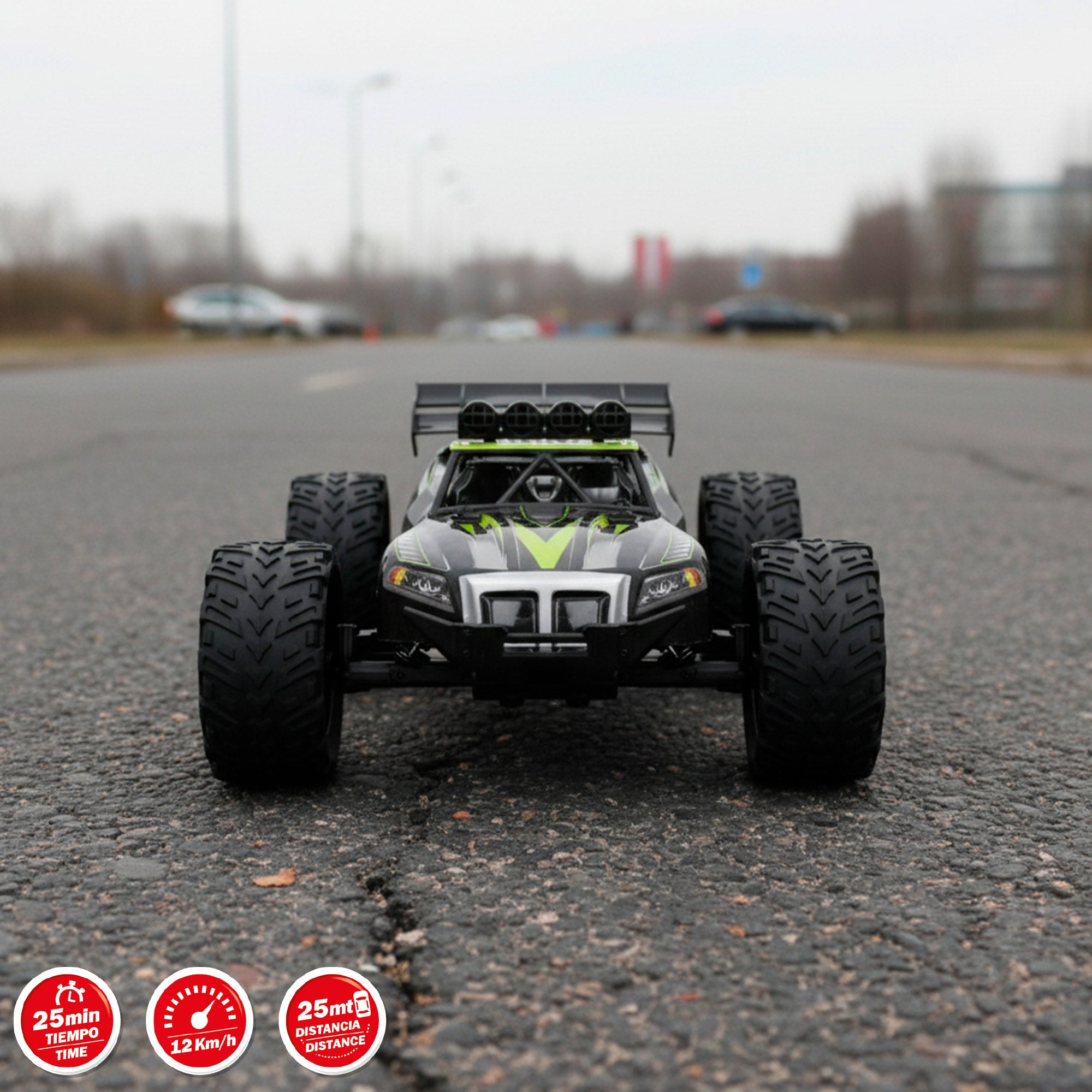 Coche teledirigido radiocontrol buggy todoterreno 1:14 Speed & Go