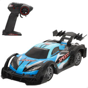 Coche teledirigido deportivo azul 1:18 Speed & Go