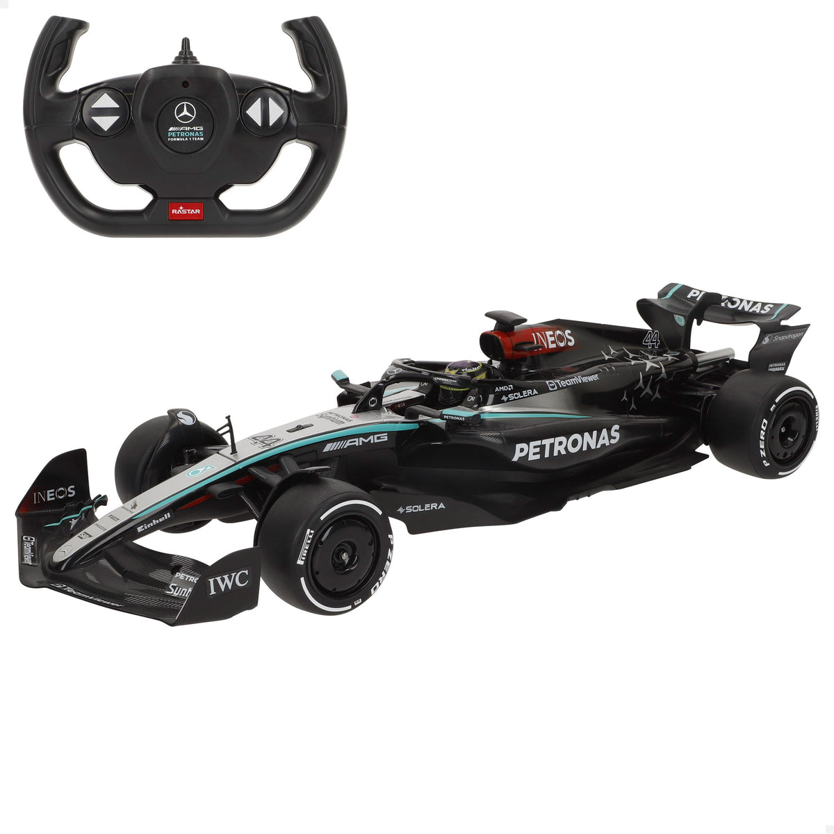 RASTAR Coche teledirigido Mercedes AMG W15 E Performance 2024 1:12