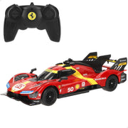 RASTAR Coche teledirigido Ferrari 499P 50 Le Mans Hypercar 1:24