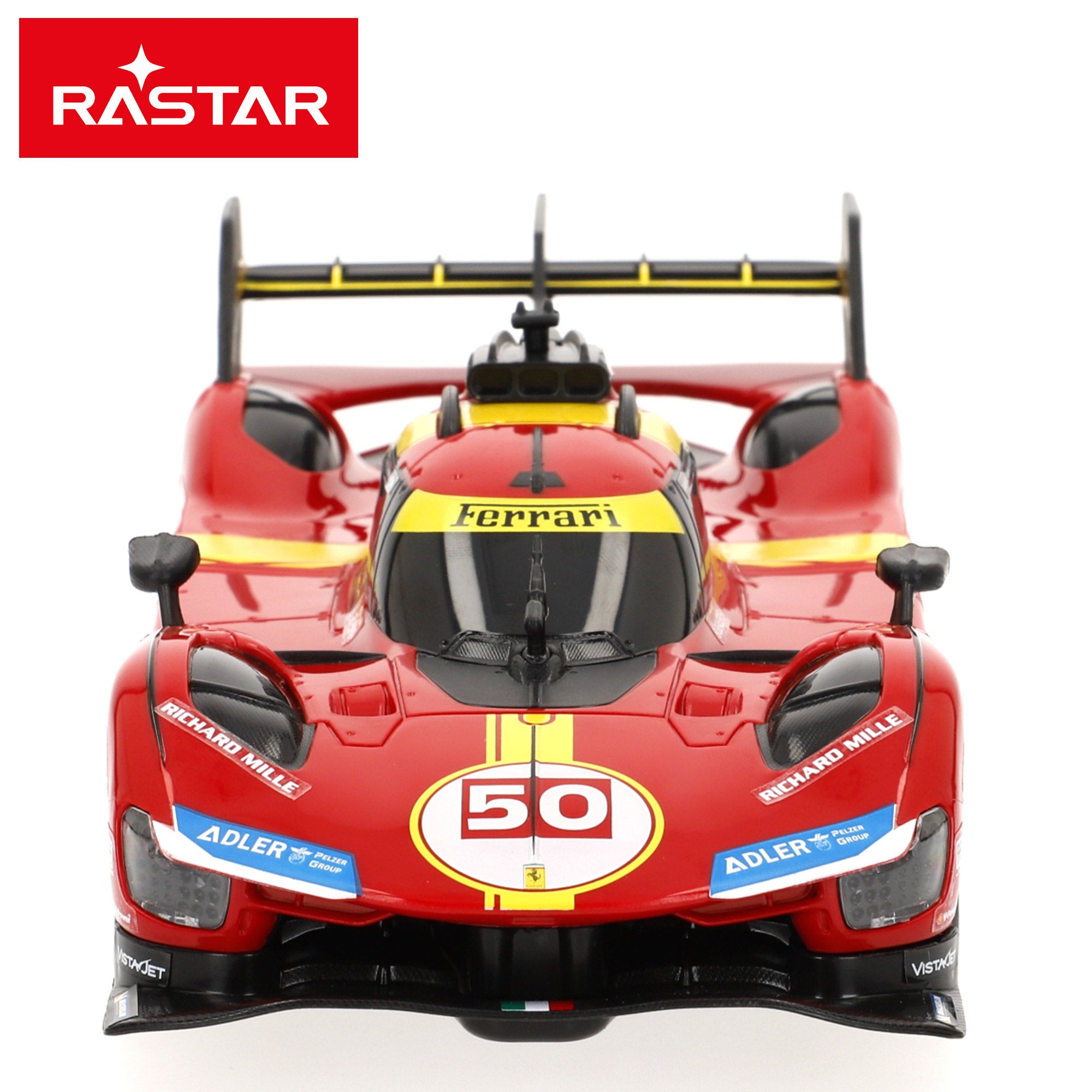 RASTAR Coche teledirigido Ferrari 499P 50 Le Mans Hypercar 1:24