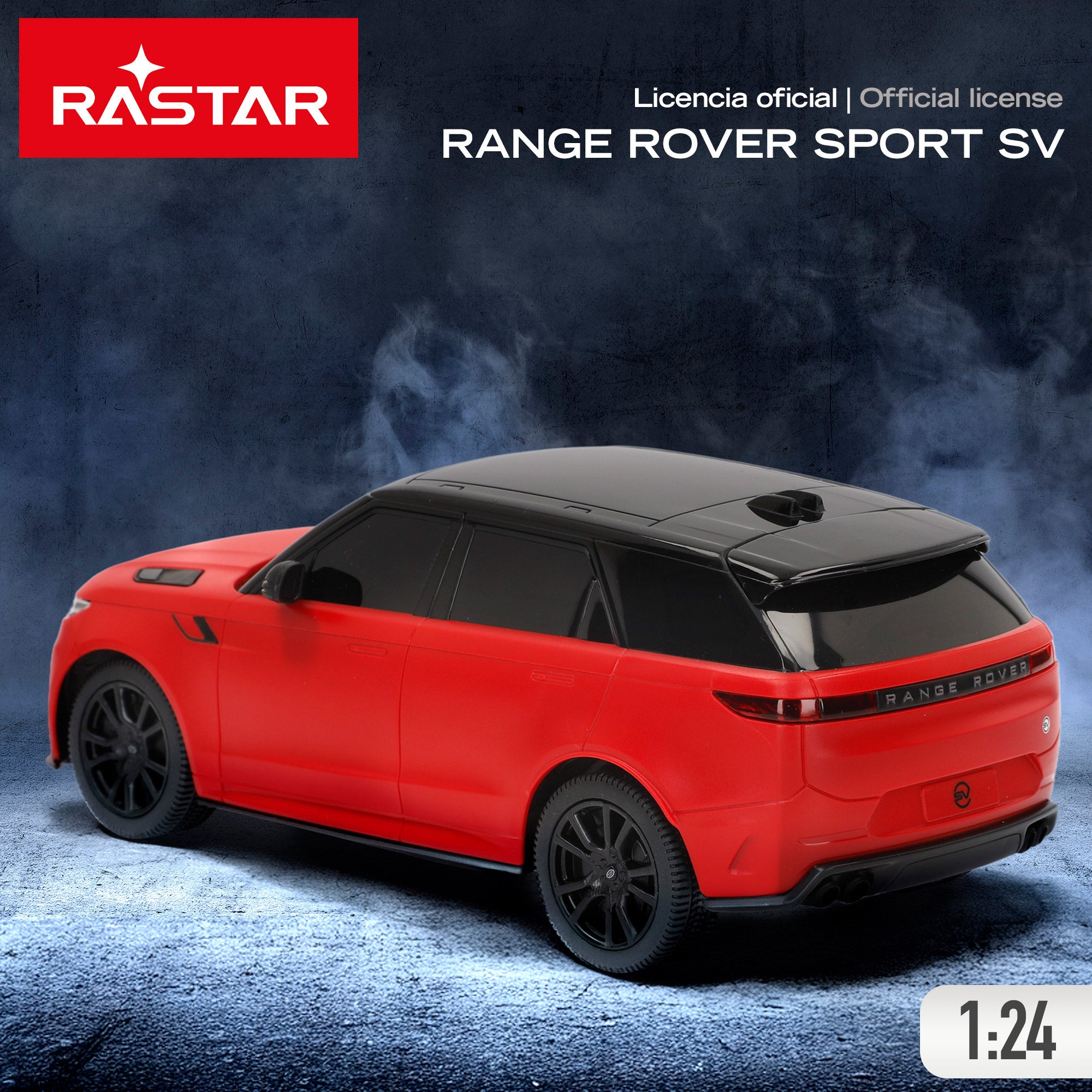 RASTAR Coche teledirigido Range Rover Sport SV 1:14 con puertas abatibles
