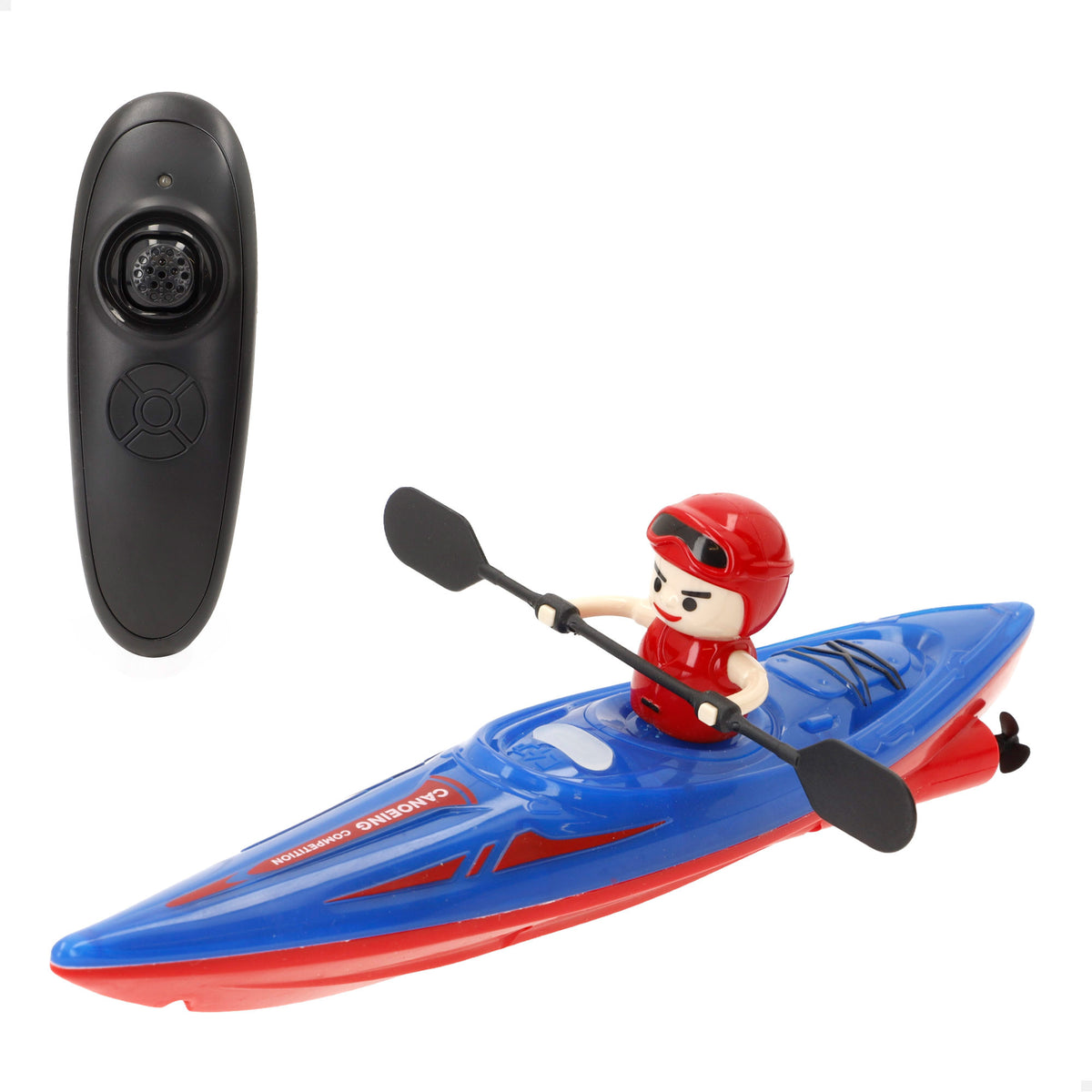 Kayak radiocontrol con figura River Kayak