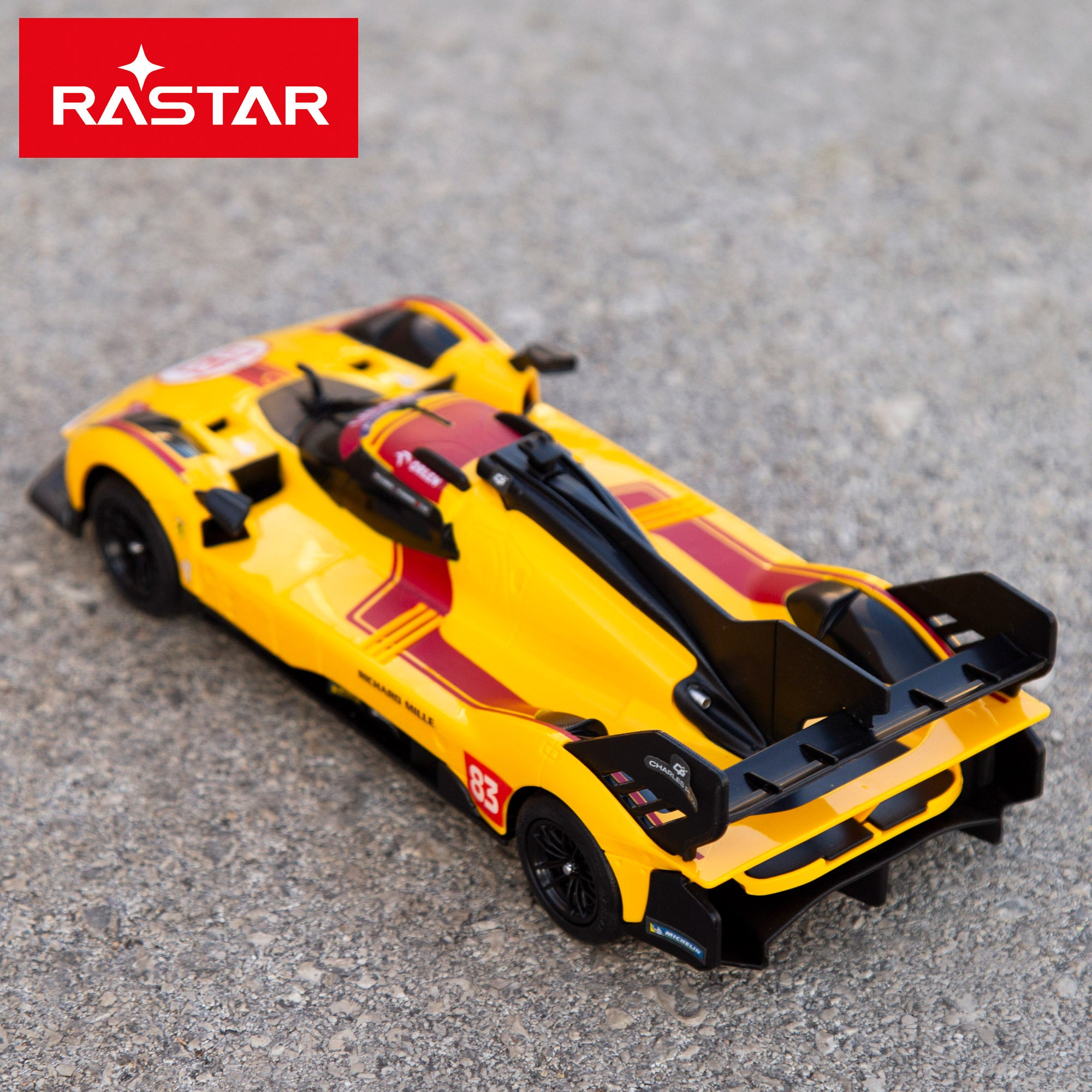 RASTAR Coche radiocontrol Ferrari 499P nº 83 1:24