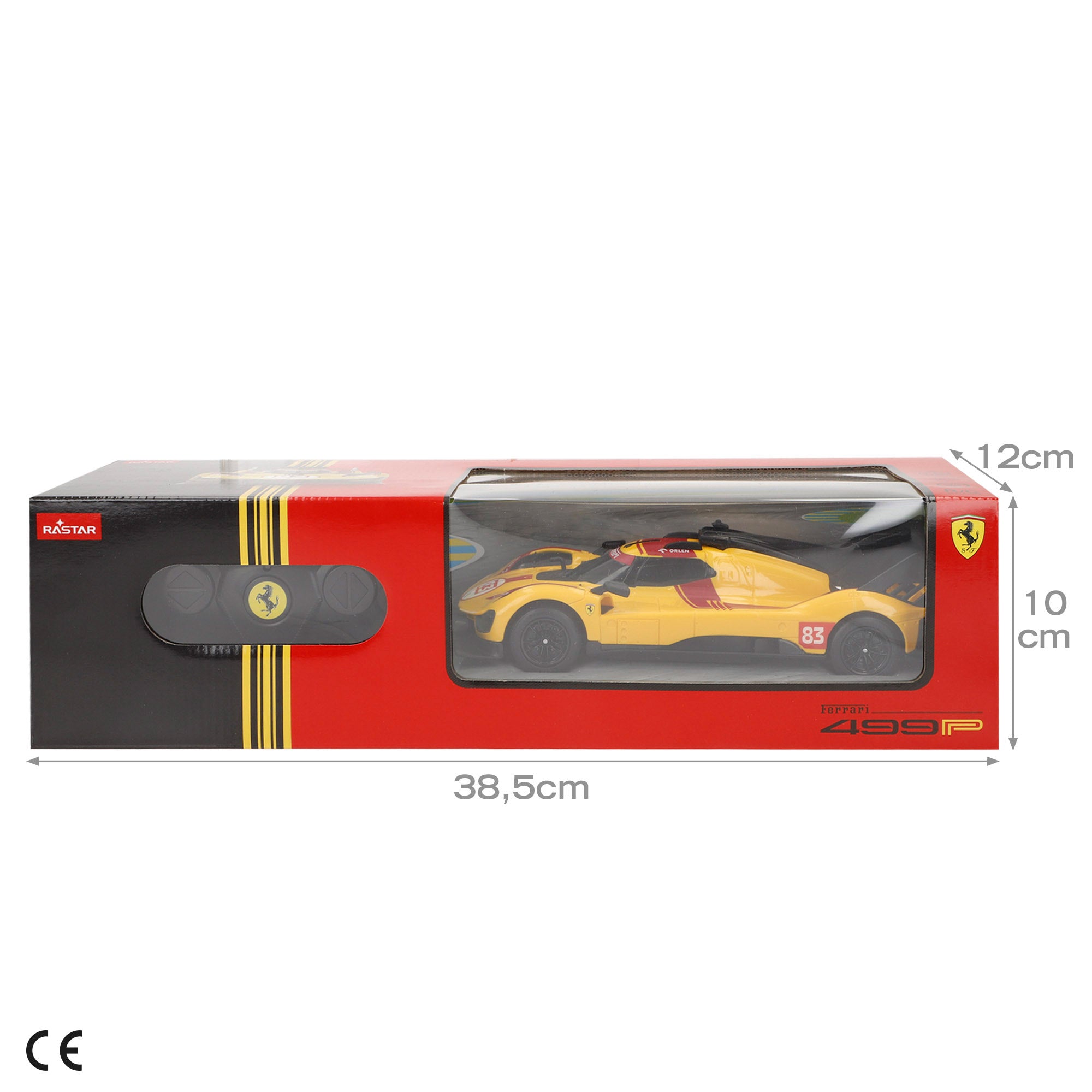 RASTAR Coche radiocontrol Ferrari 499P nº 83 1:24
