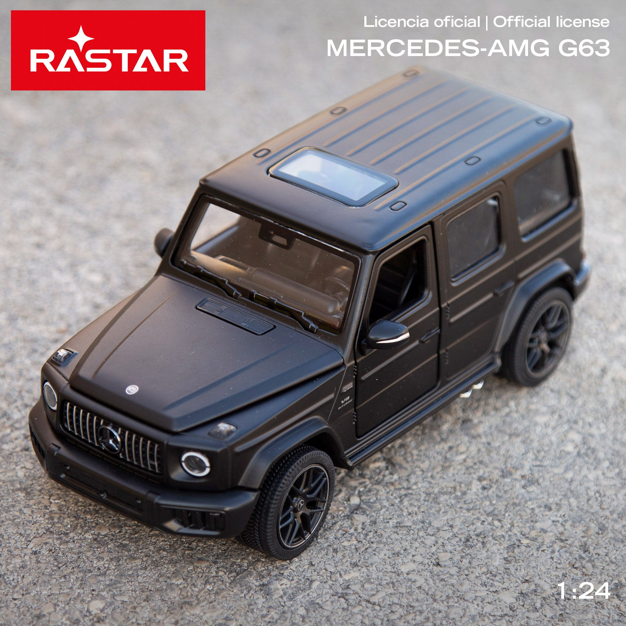 RASTAR Coche metal Mercedes-AMG G-63 1:24