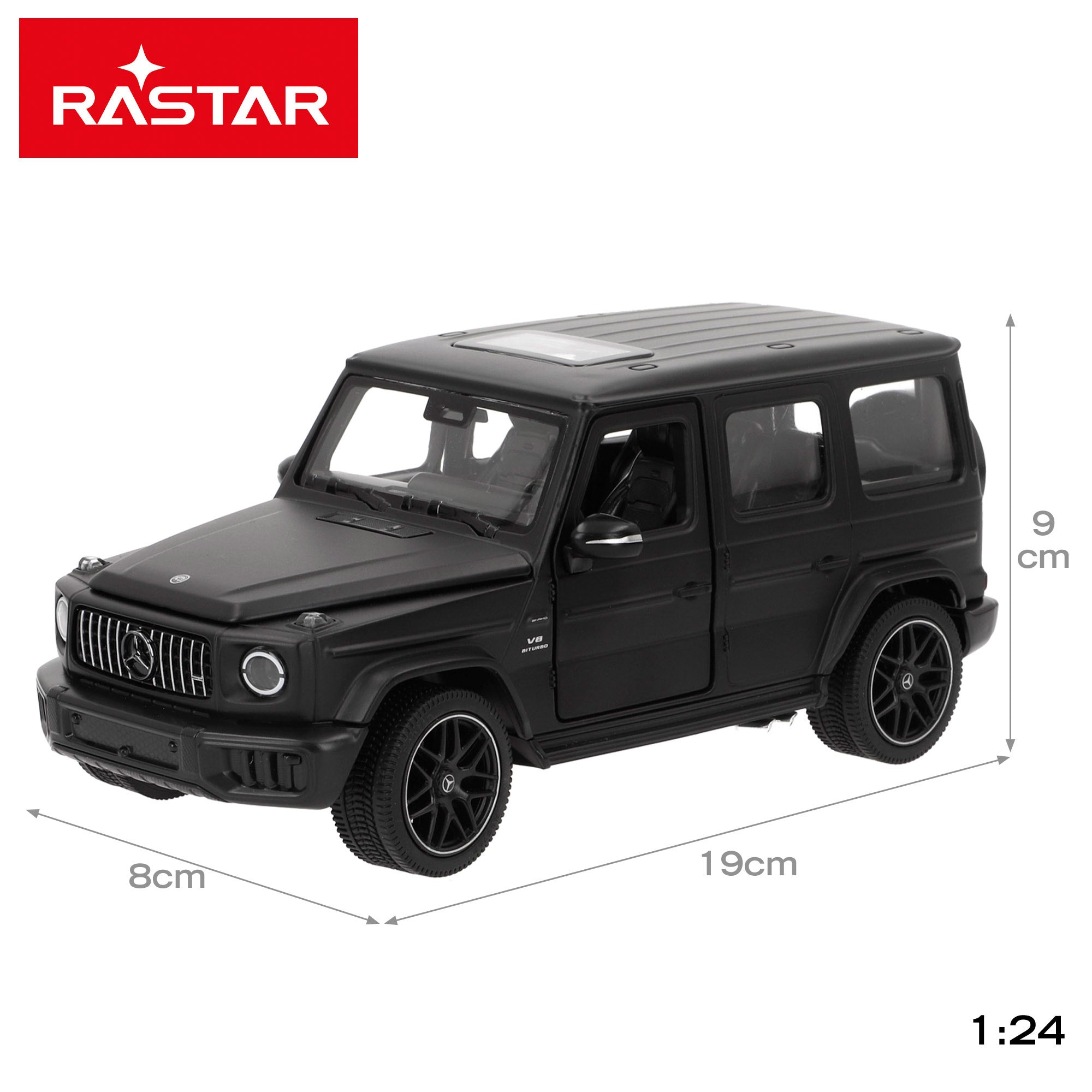 RASTAR Coche metal Mercedes-AMG G-63 1:24