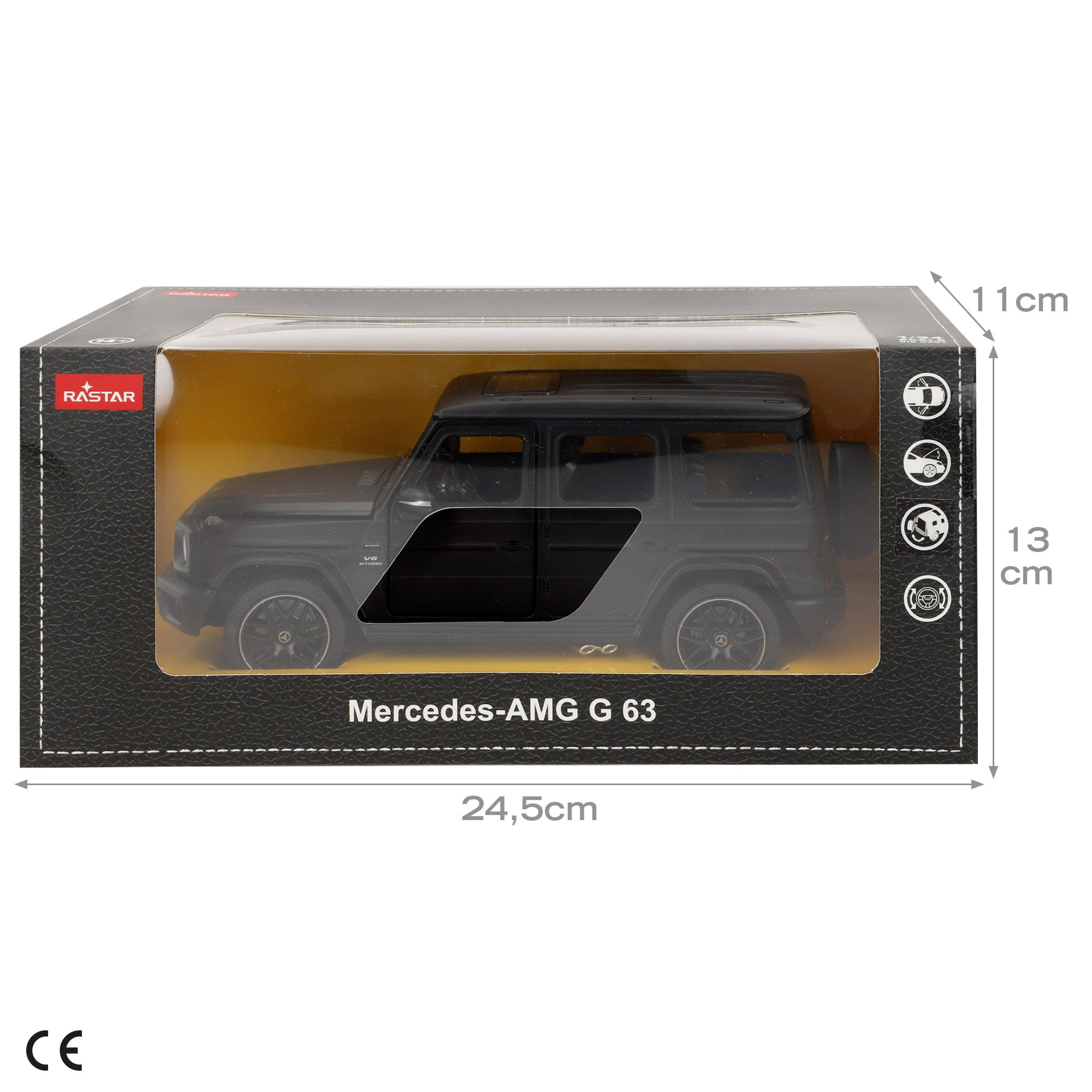 RASTAR Coche metal Mercedes-AMG G-63 1:24