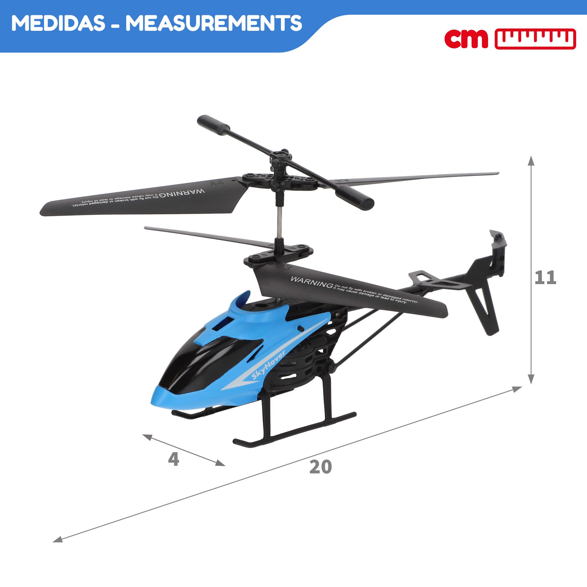 Helicóptero teledirigido 360º Speed & Go