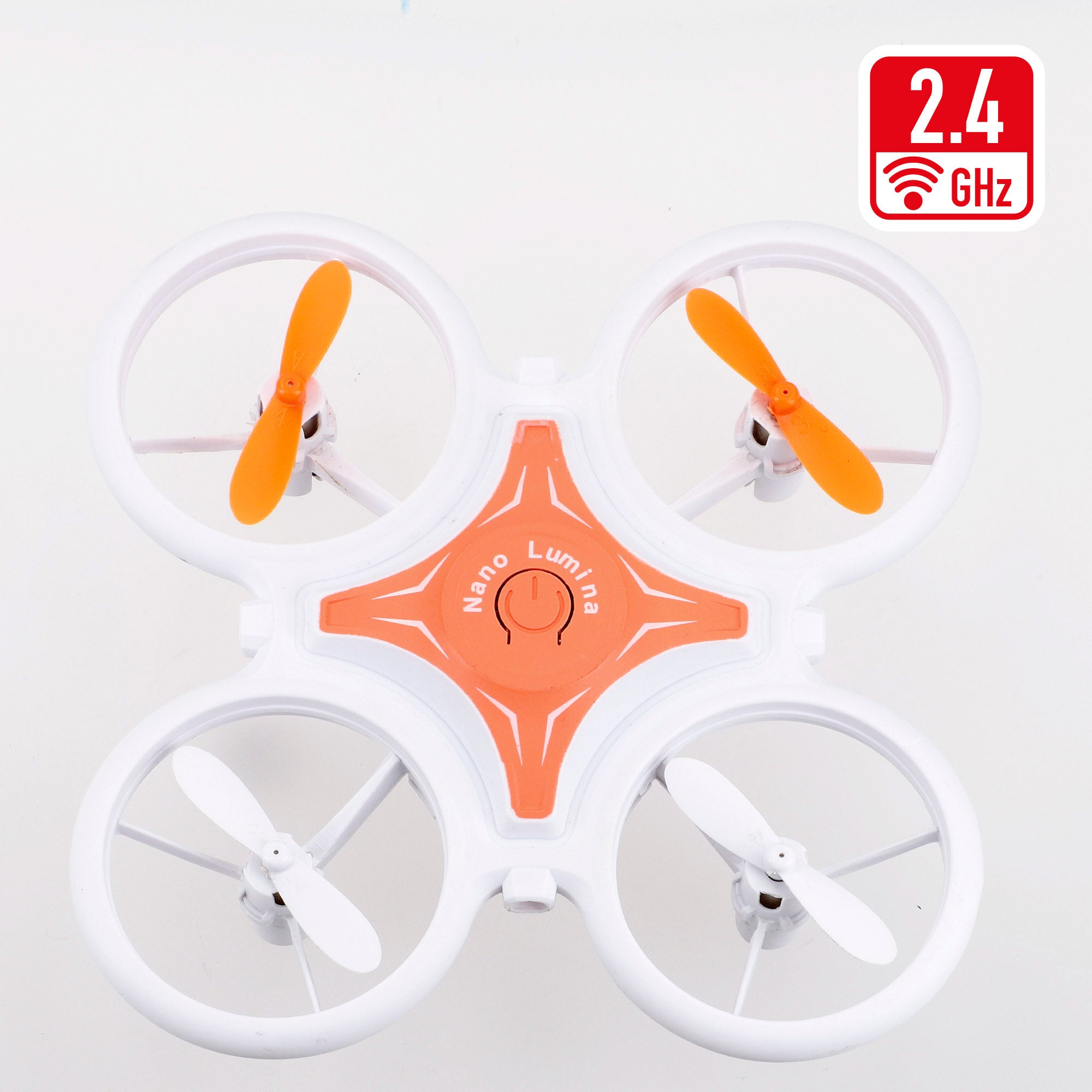 Drone juguete teledirigido 360º con luces LED 12x12 cm Speed & Go