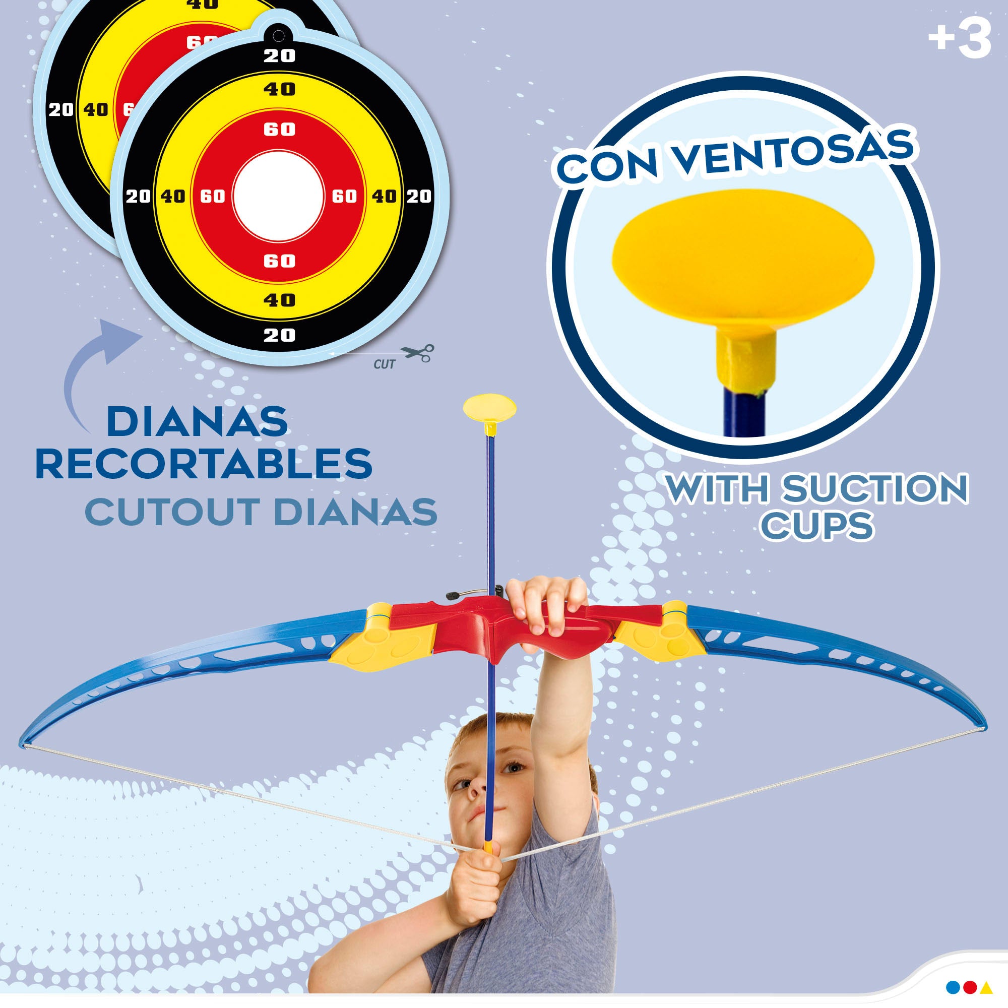 Set tiro con arco 70 cm CB Toys