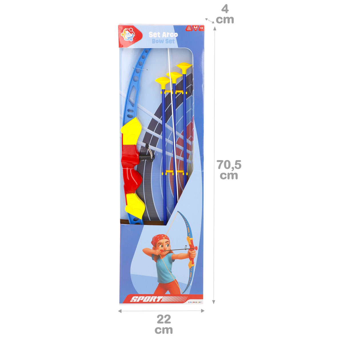 Set tiro con arco 70 cm CB Toys