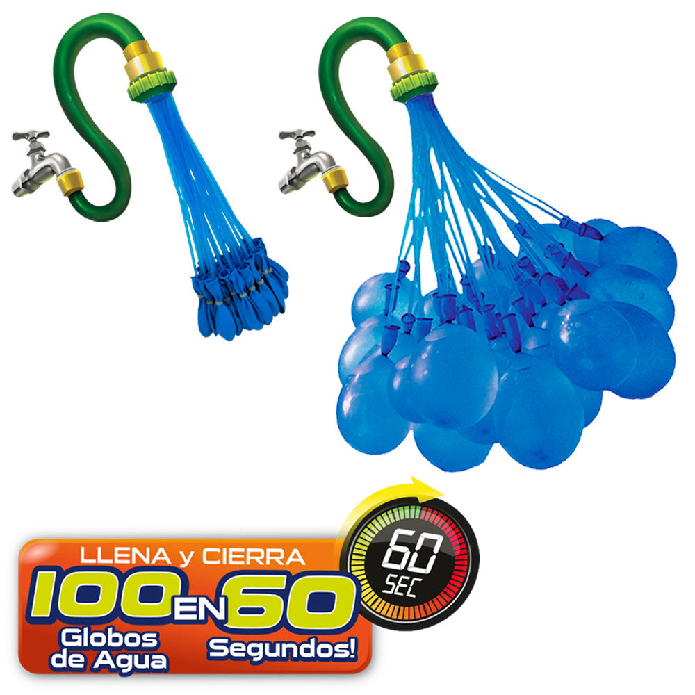 Set globos con lanzador y 105 globos Bunch O Balloons