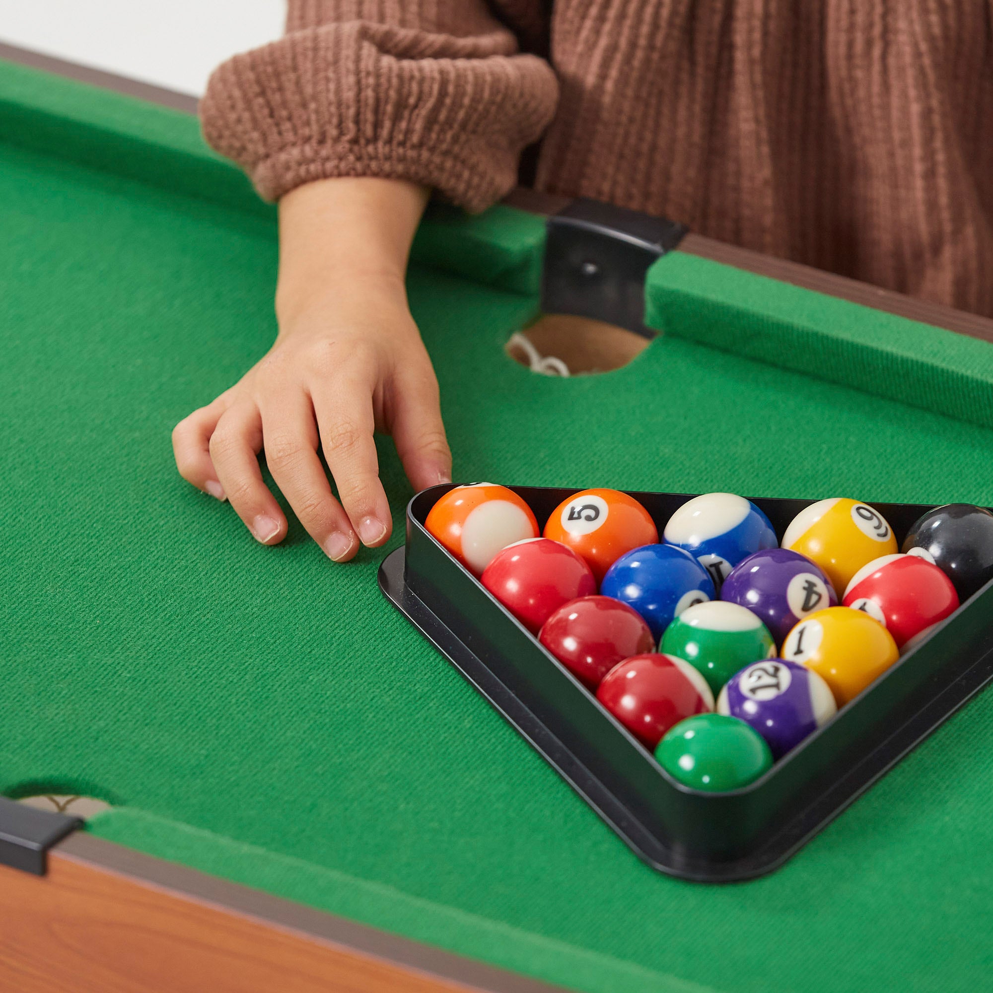 Mesa de billar de madera 62x36x15 cm CB Games