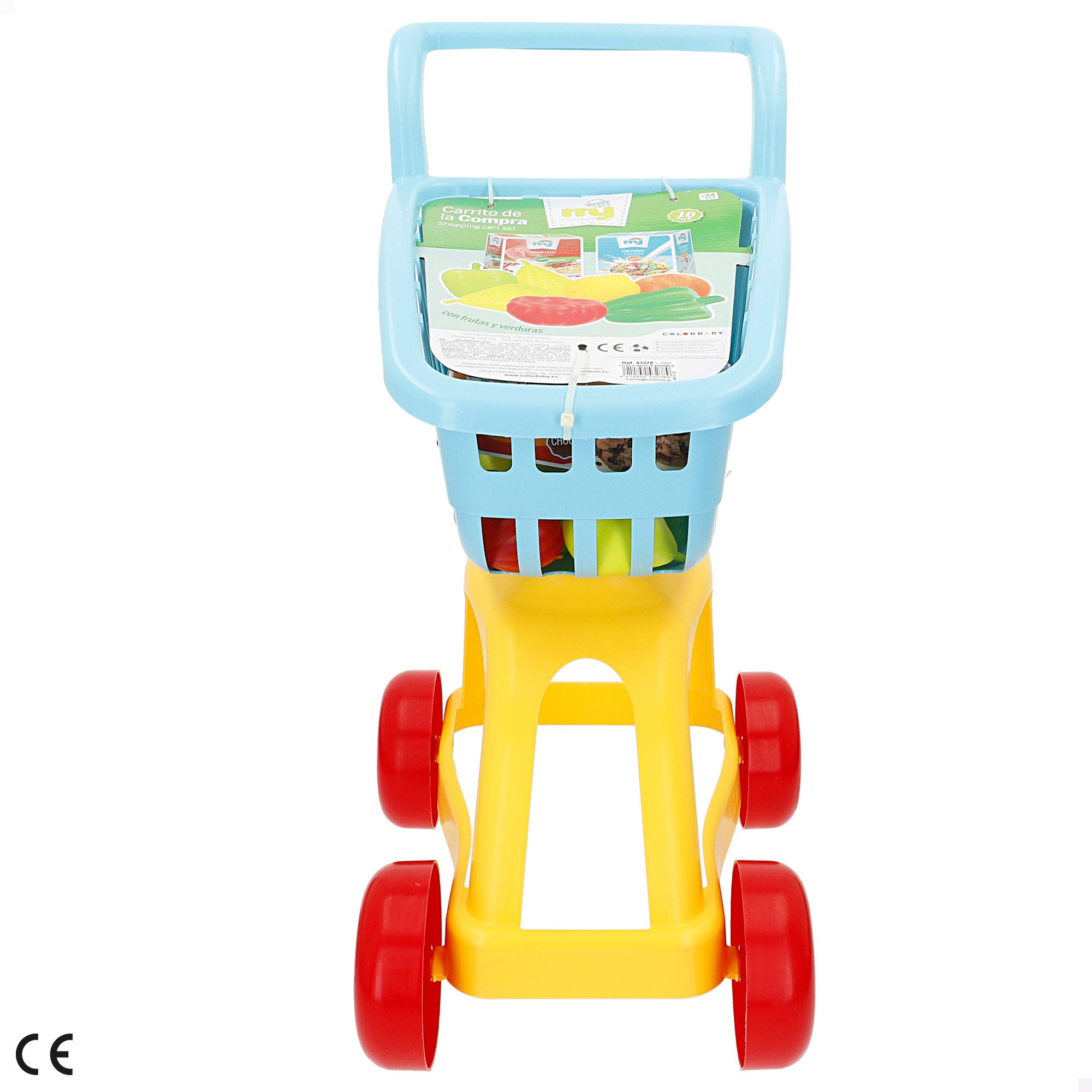 Carrito de supermercado con accesorios My Home Colors