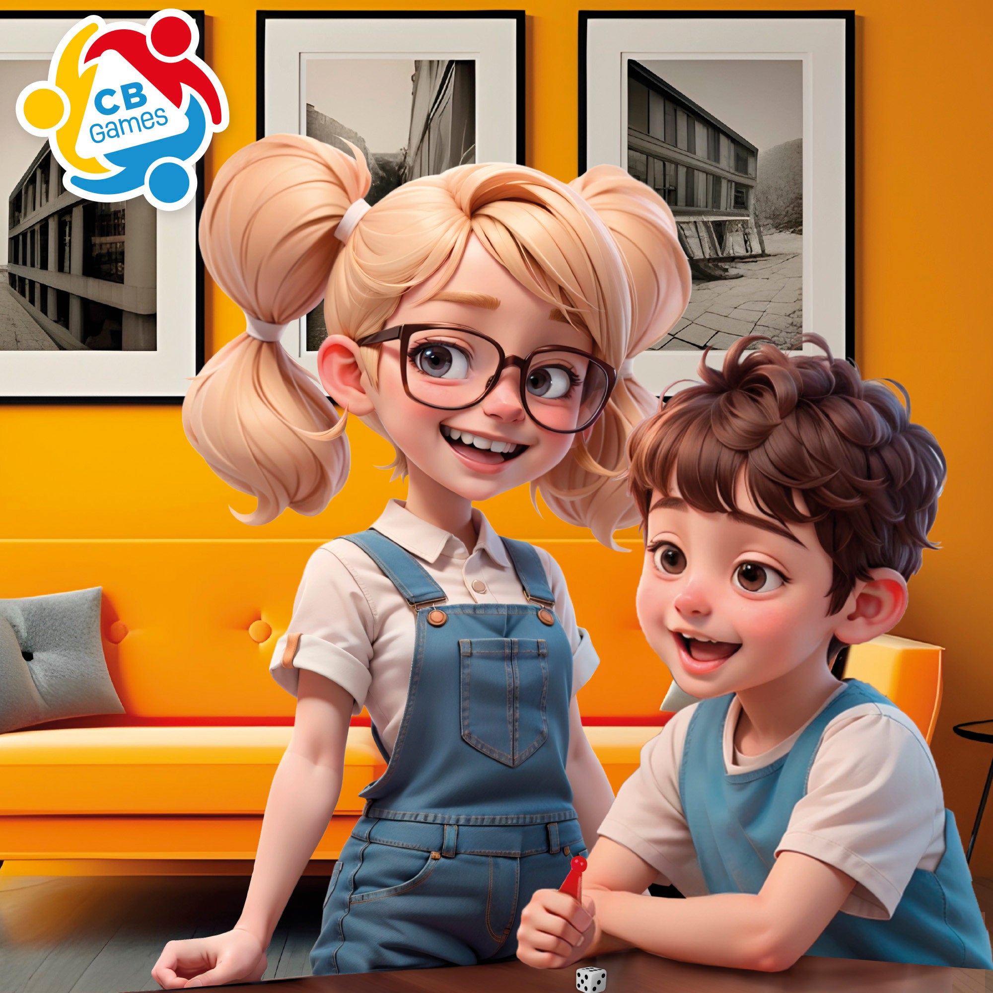 Juegos de mesa 2 en 1 oca y parchís CB Games