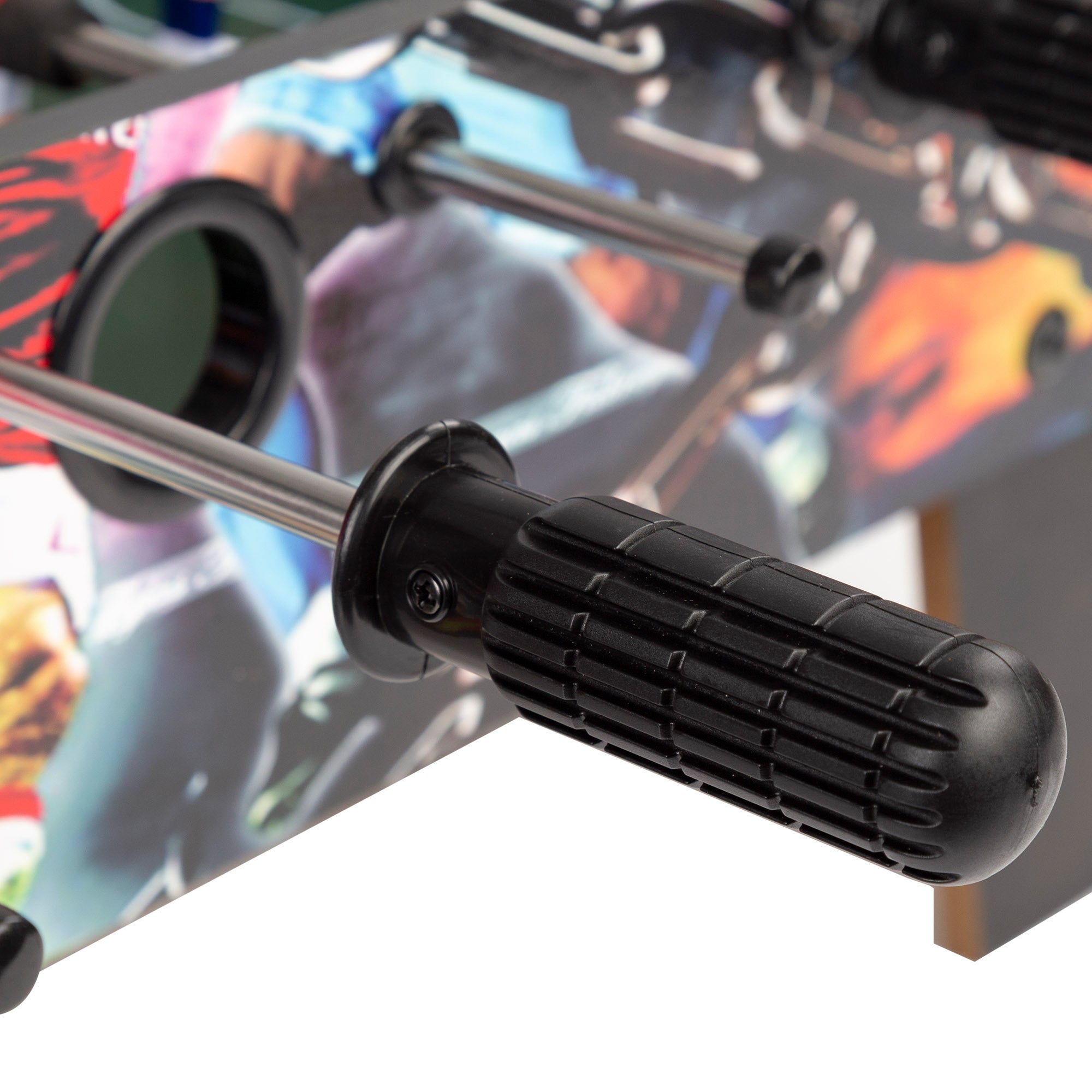 Futbolín madera azul tamaño mesa CB Games