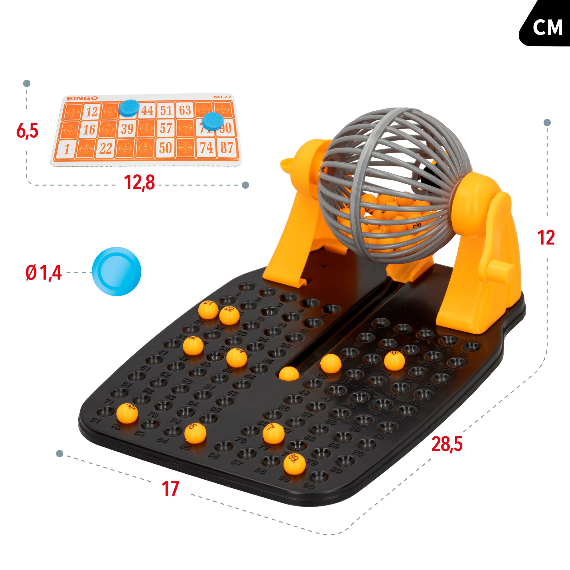Bingo juego mesa manual CB Games