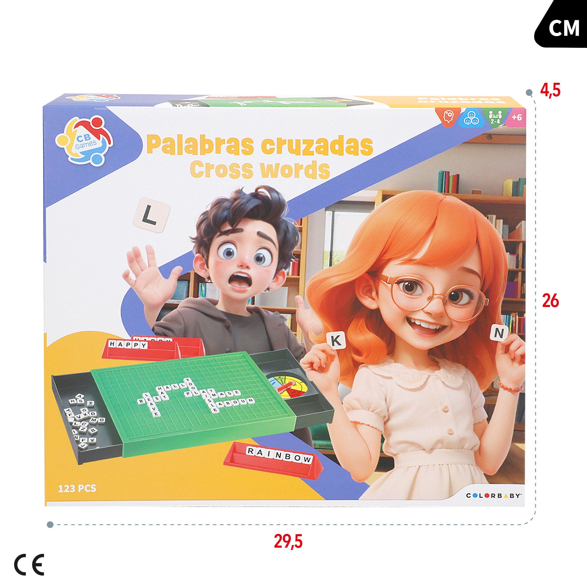 Juegos de mesa palabras cruzadas CB Games