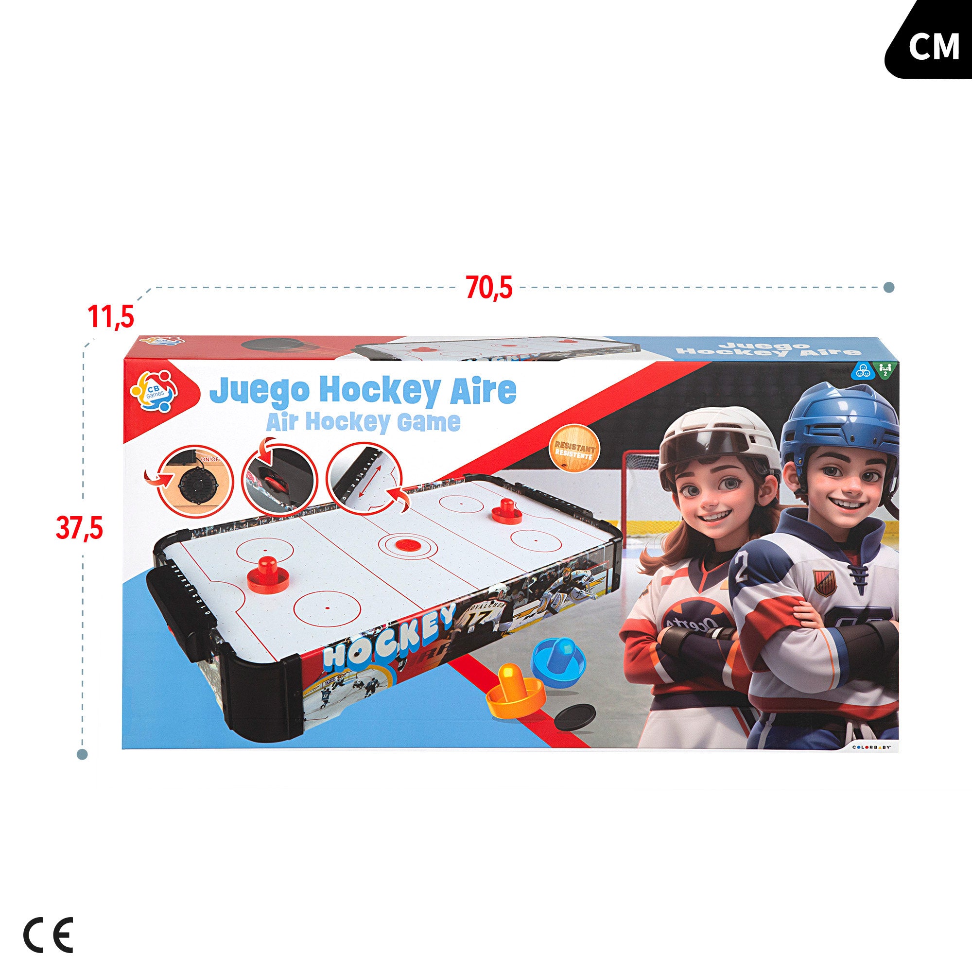 Juego air hockey de mesa CB Games