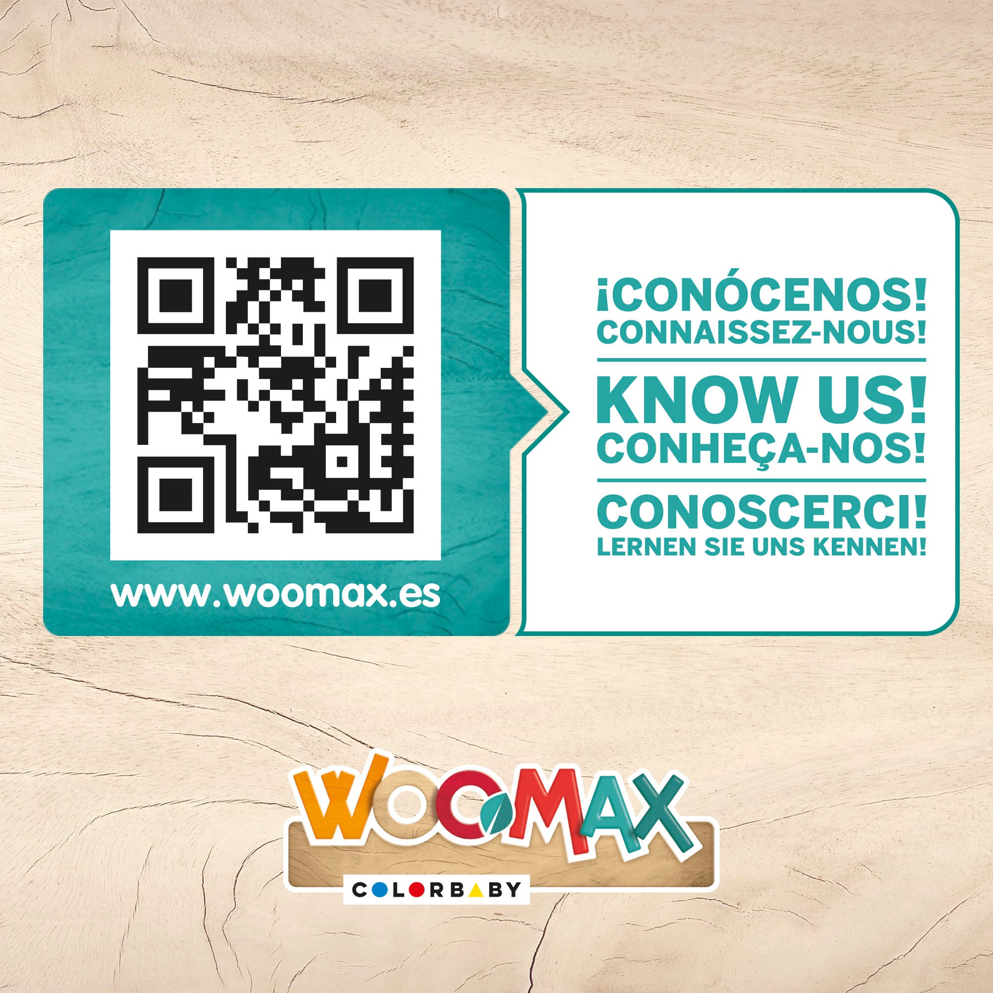 WOOMAX Maletín herramientas de madera