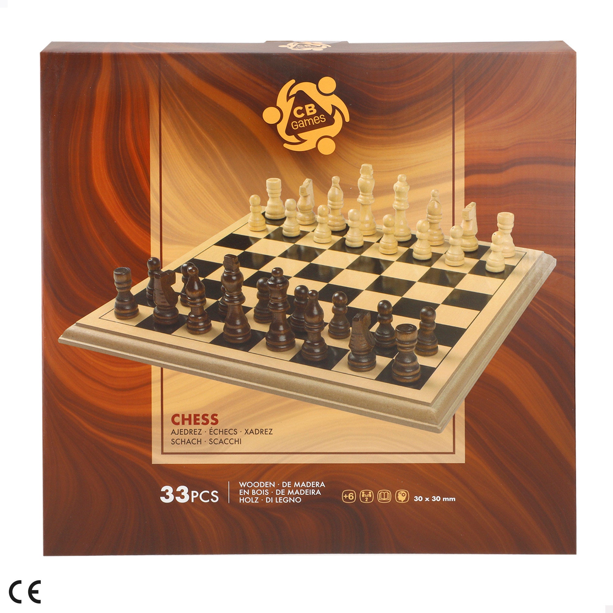Ajedrez de madera CB Games