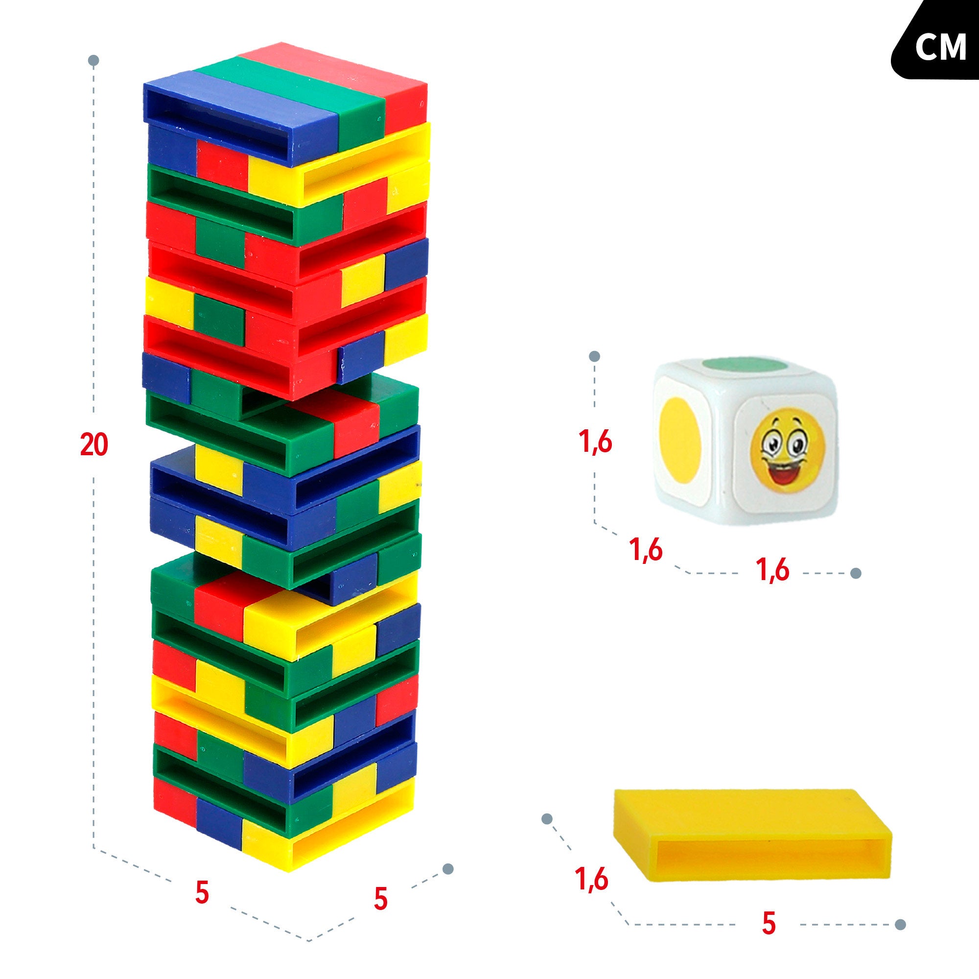 Juego de construcción para niños 60 piezas CB Toys