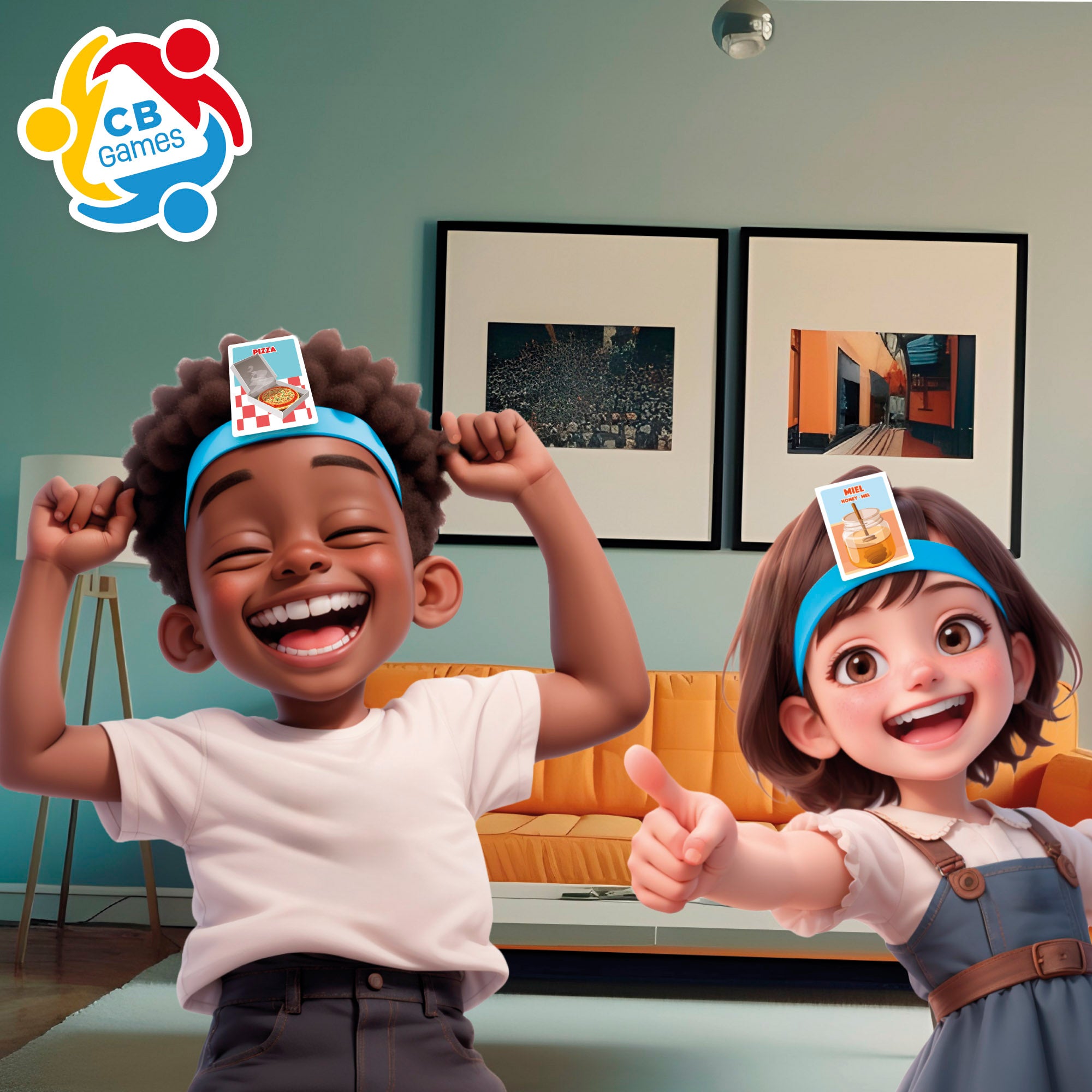 Juego de mesa adivinanza ¿Qué soy yo? CB Games