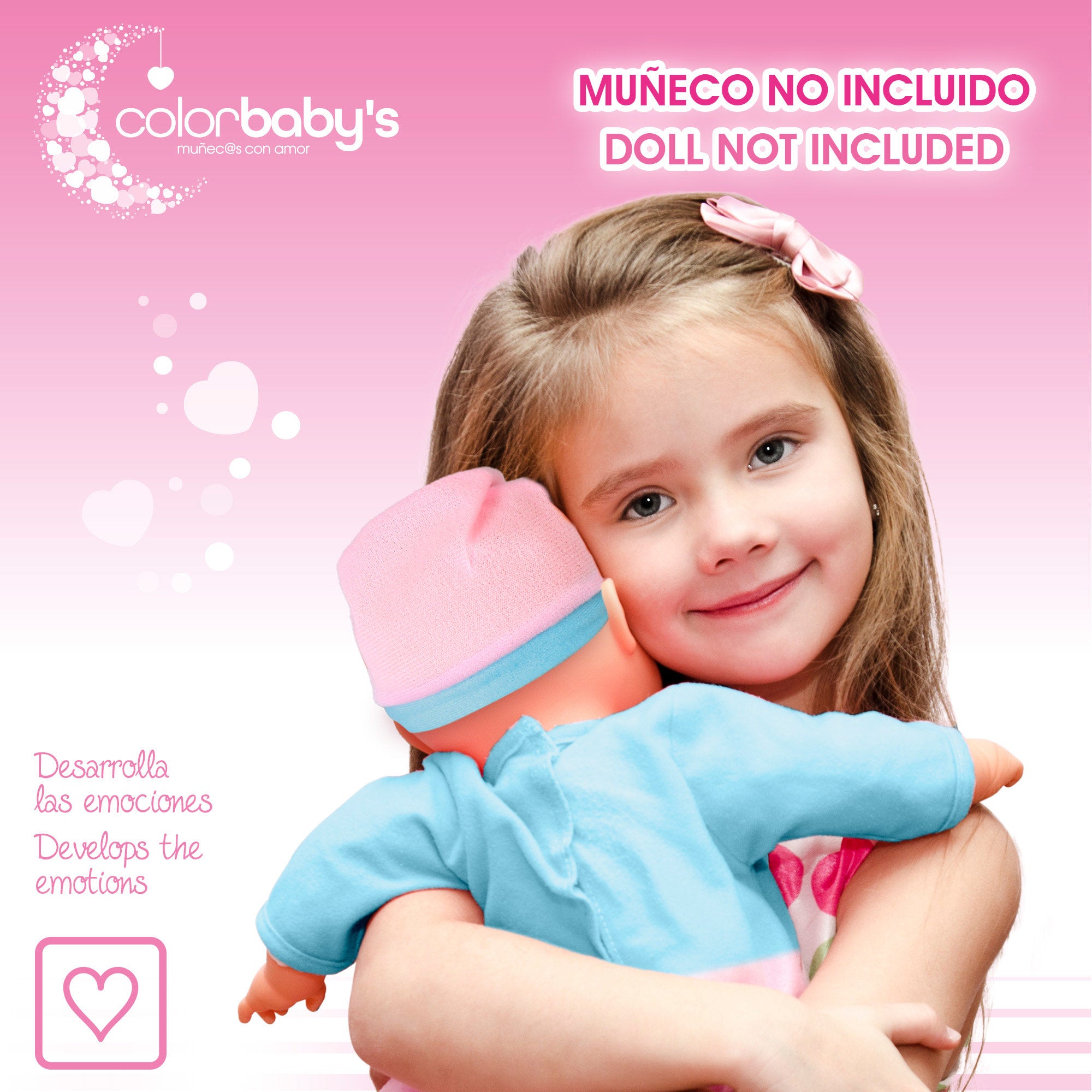 Accesorios bebés de juguete con bañera Colorbaby's