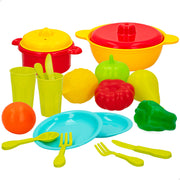 Set de cocina y alimentos My Home Colors
