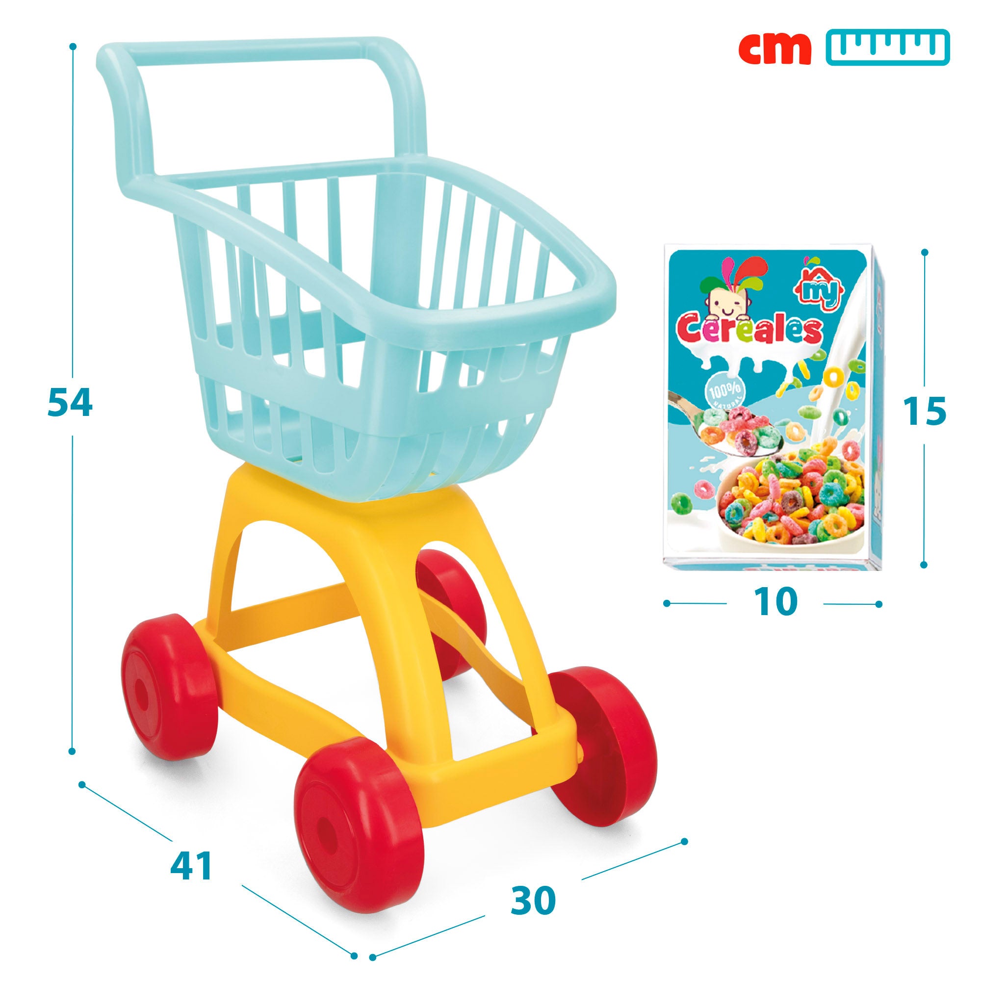 Carrito de supermercado My Home Colors