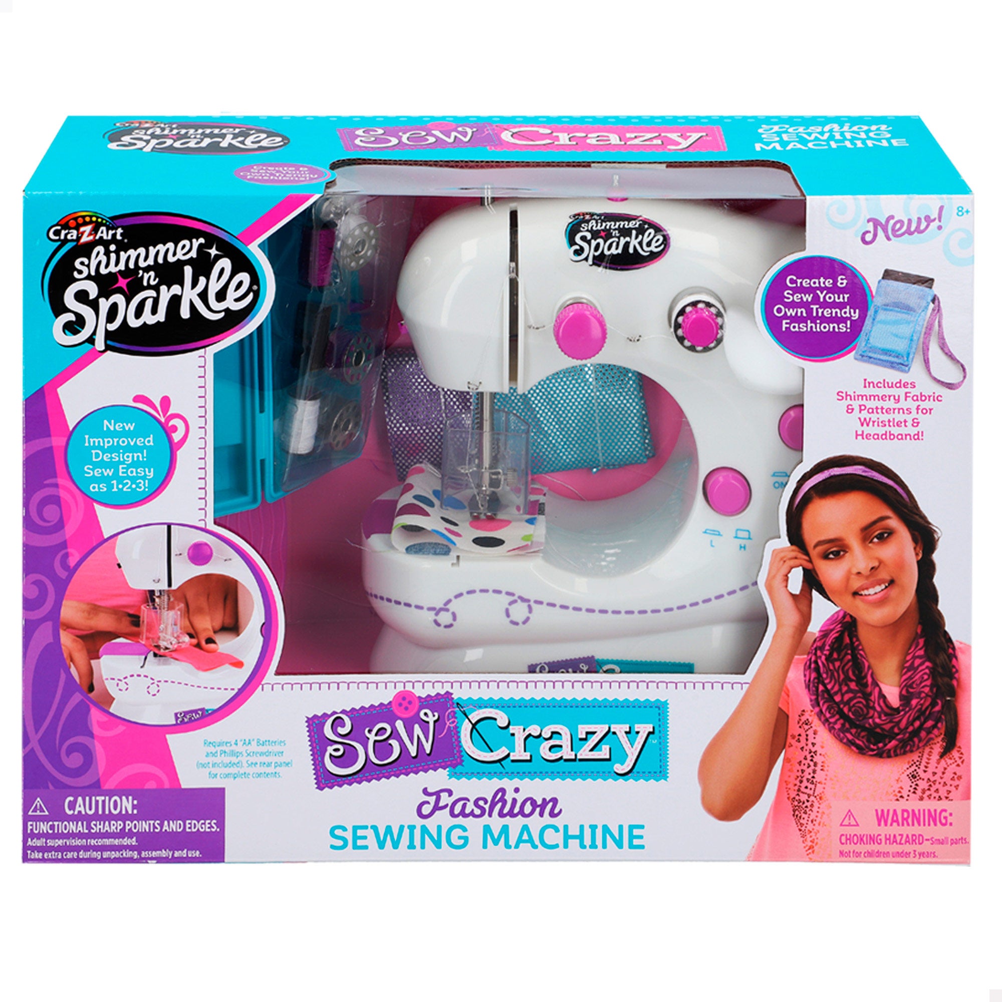 Shimmer 'n Sparkle Máquina de coser con luz y sonido