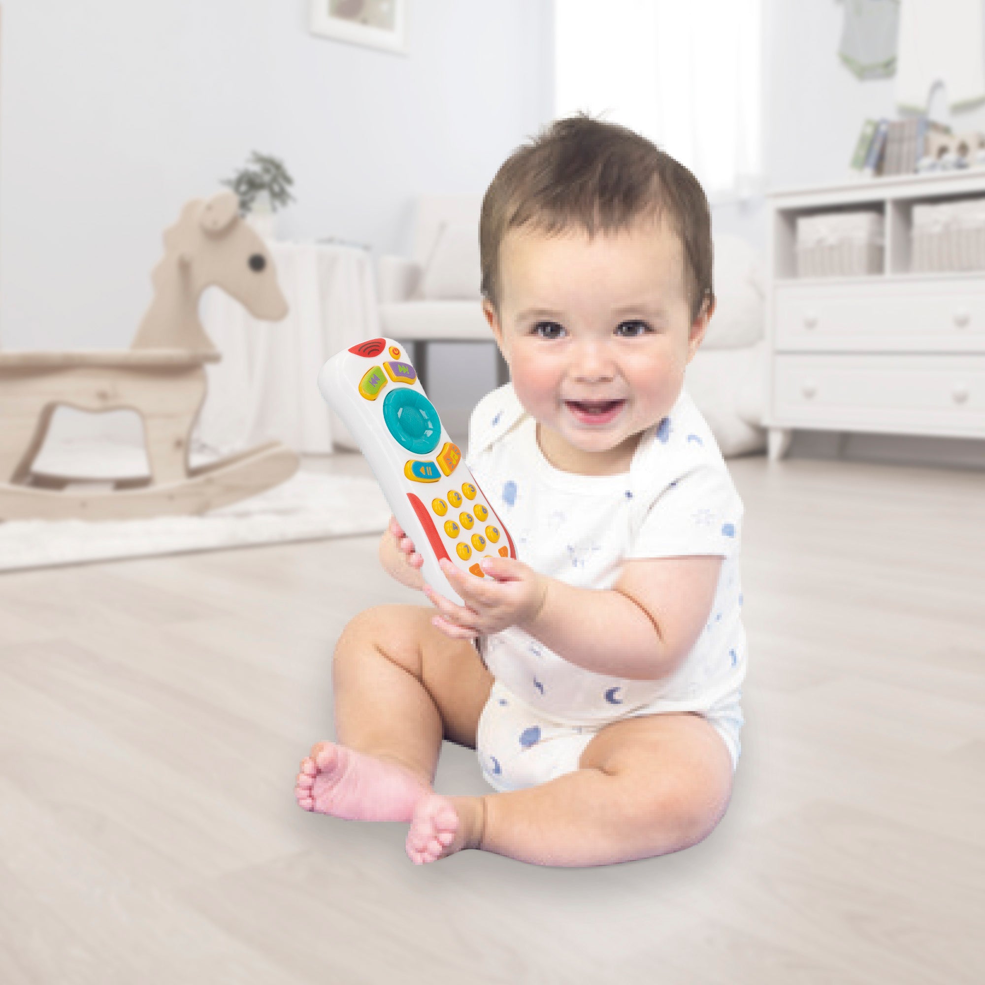 Winfun Mi primer mando con luz, sonidos y melodías divertidas