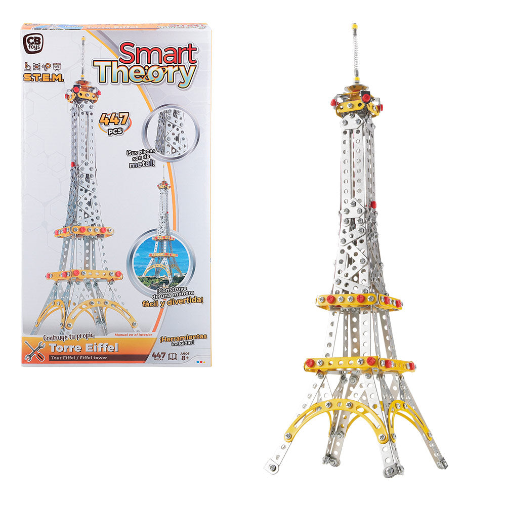 Juego de construcción metal Torre Eiffel 447 piezas Smart Theory