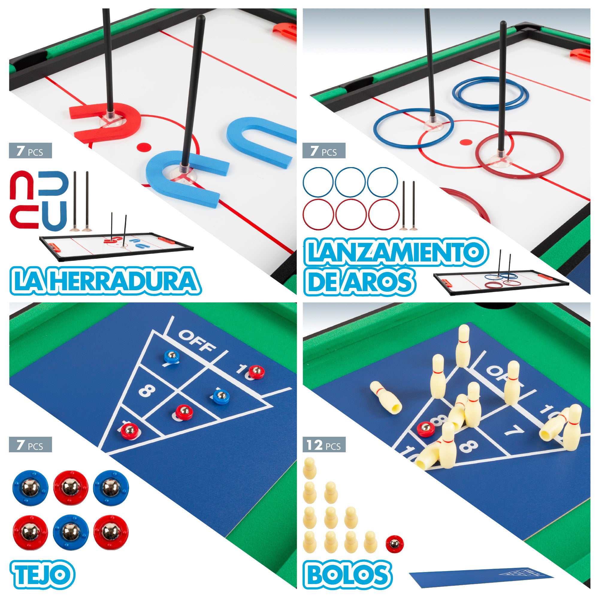 Mesa de billar multijuegos 12 en 1 CB Games