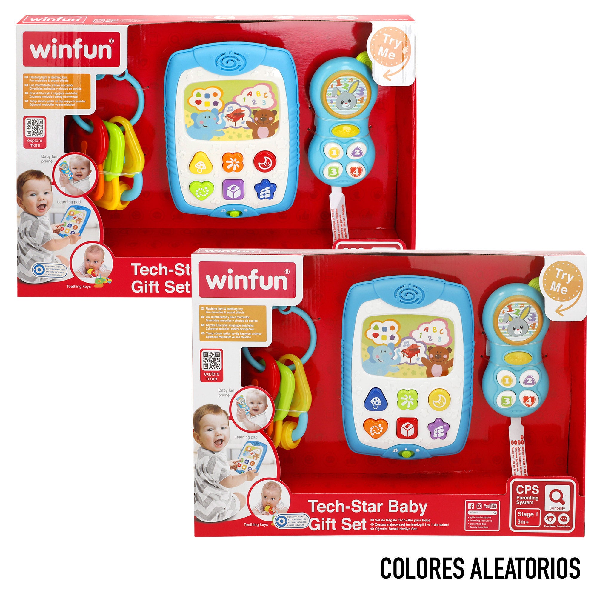 Winfun Set tablet con accesorios para bebés
