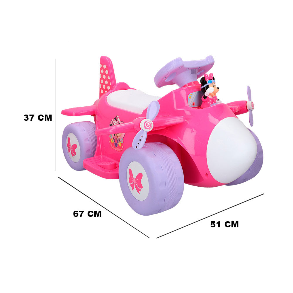 Minnie Correpasillos avión batería 6V