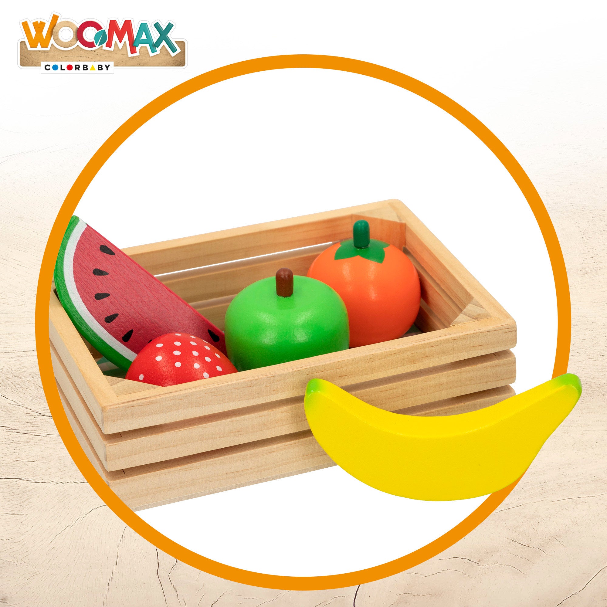 WOOMAX Cajas con alimentos de madera