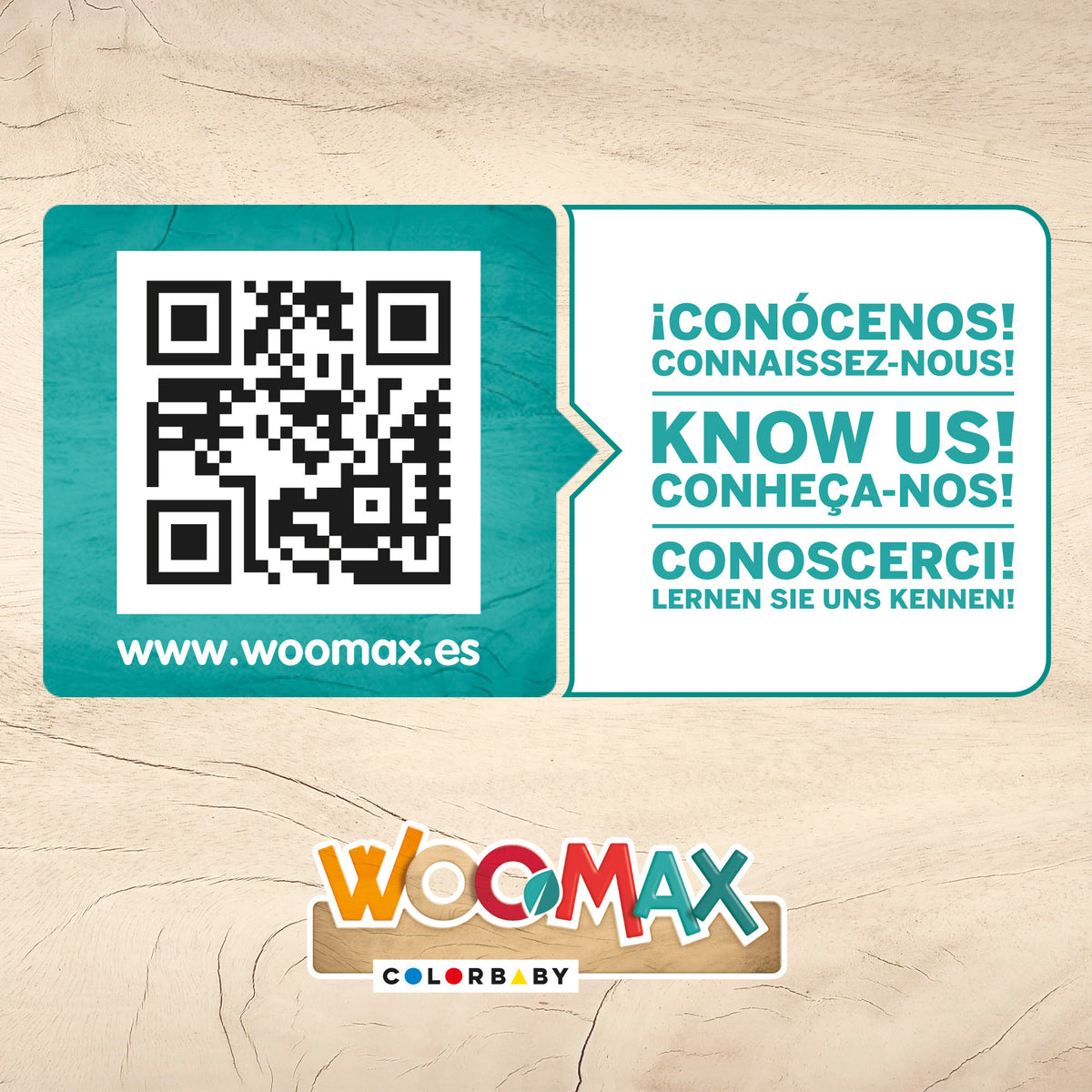WOOMAX Trona para muñecas de madera