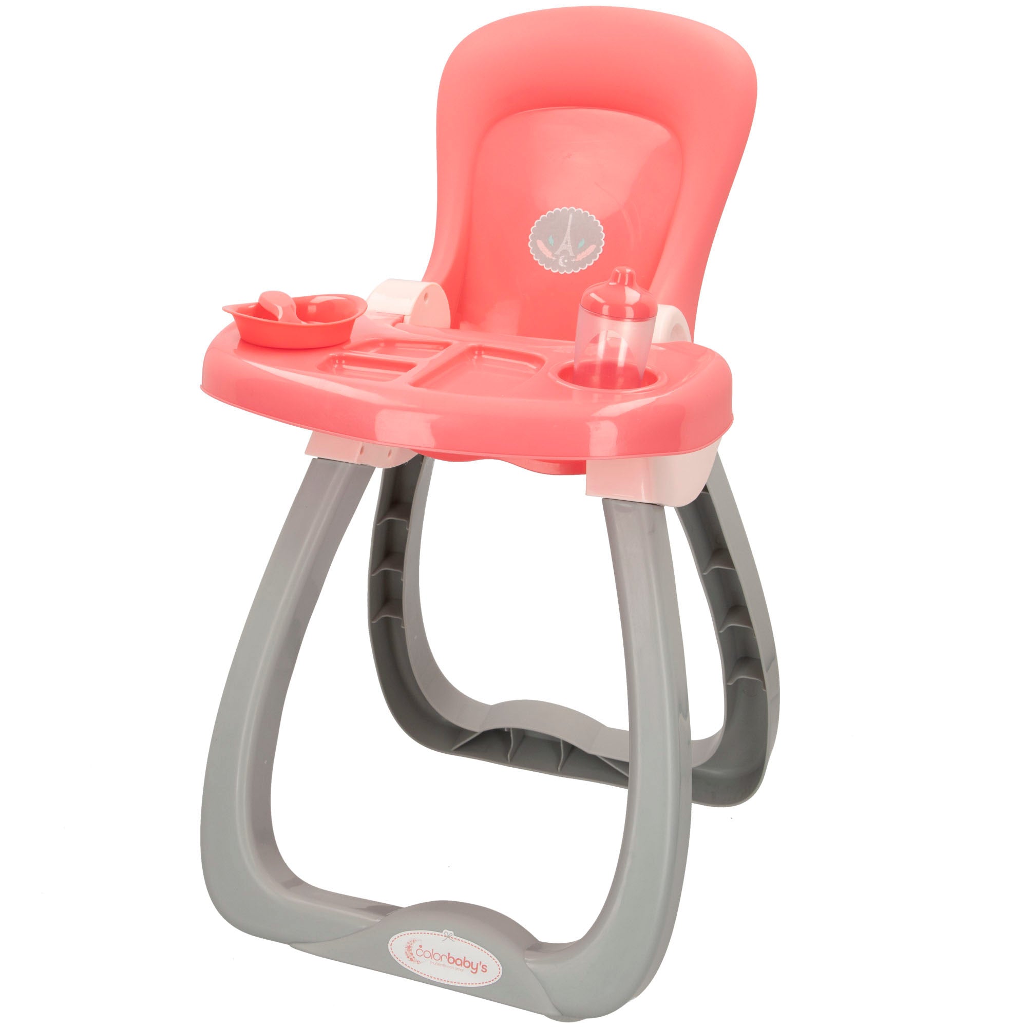 Trona para muñecas con accesorios Colorbaby's