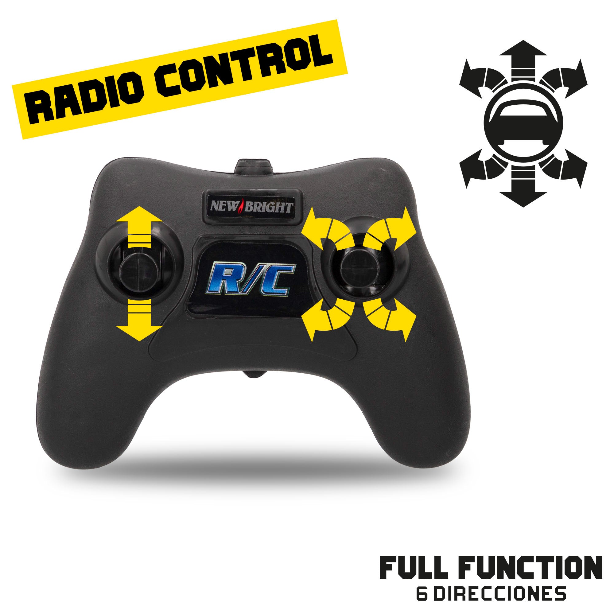 Coche teledirigido 4x4 Camo Jungle 1:10 NEW BRIGHT