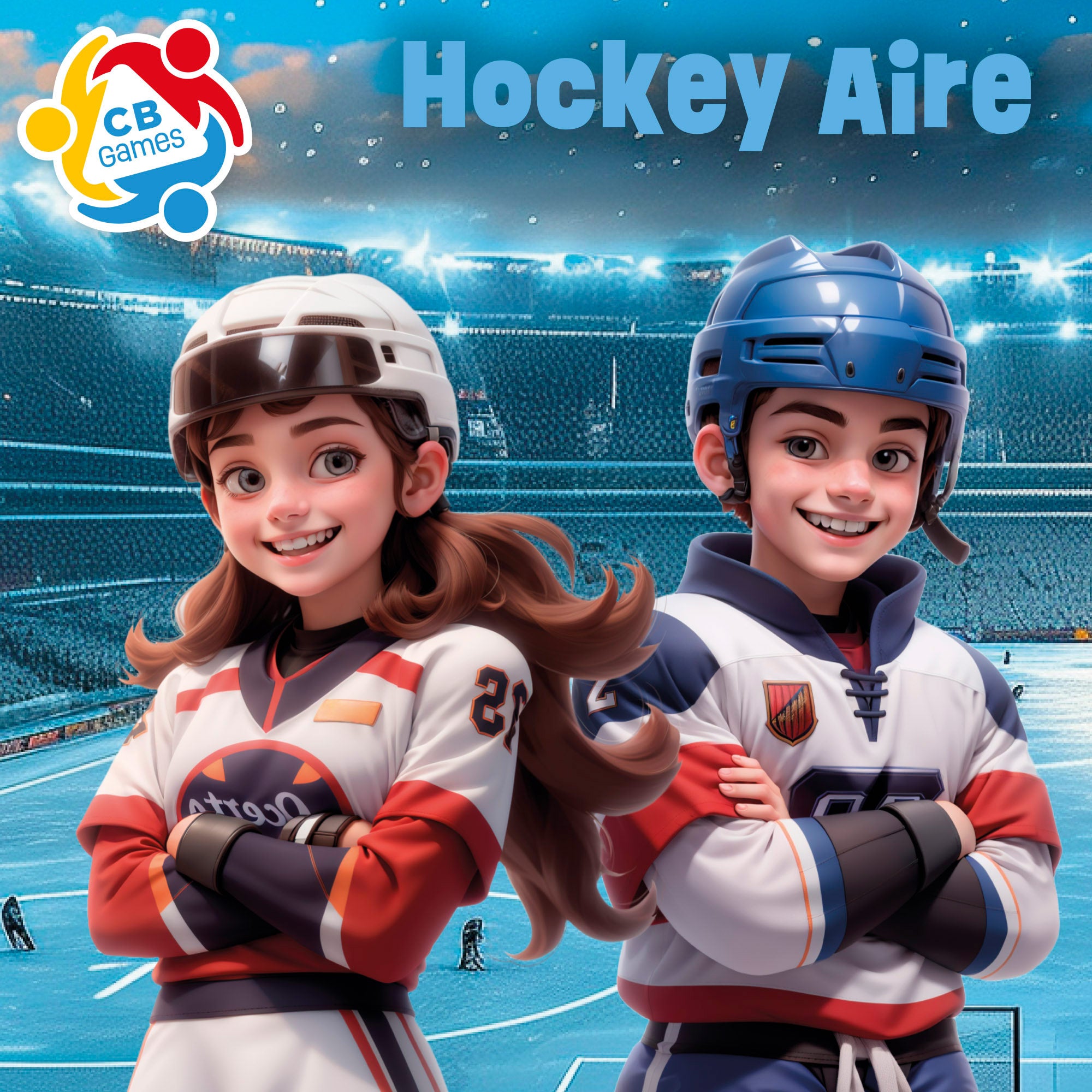 Juego de mesa Hockey Aire sobremesa madera 56x31x10 cm CB Games