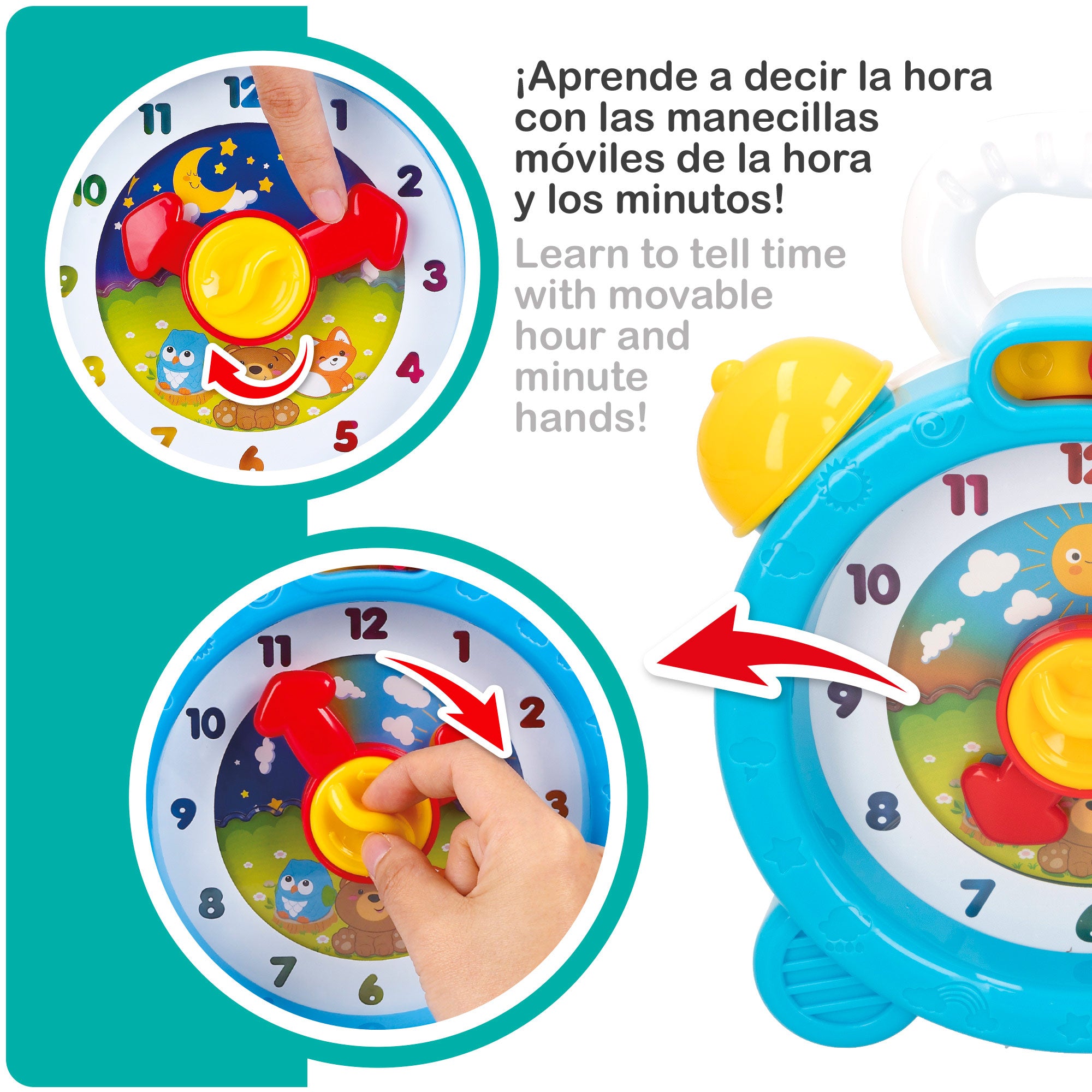 PLAY Reloj musical para bebés