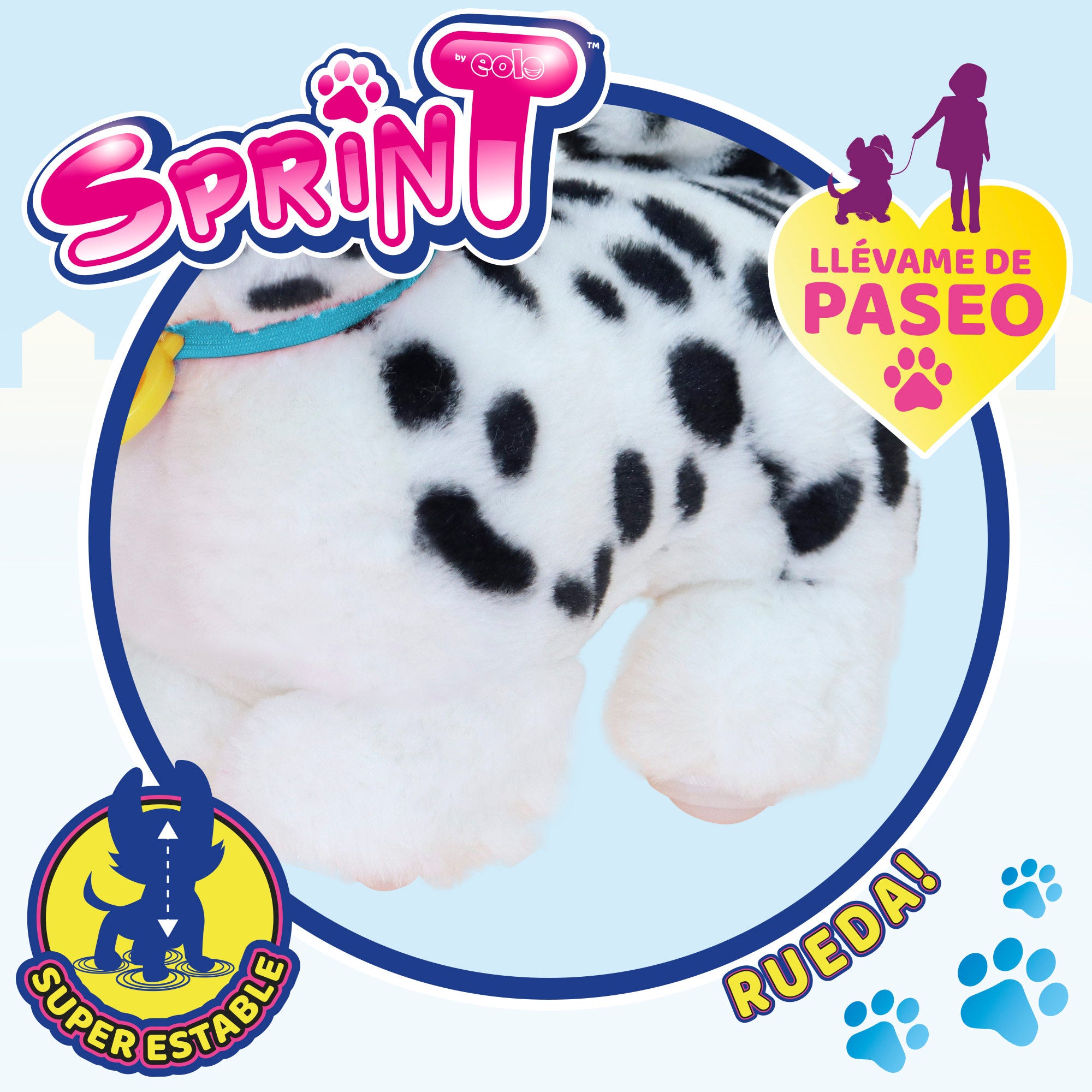 Sprint Dalmatian Perrito dálmata de peluche con sonidos