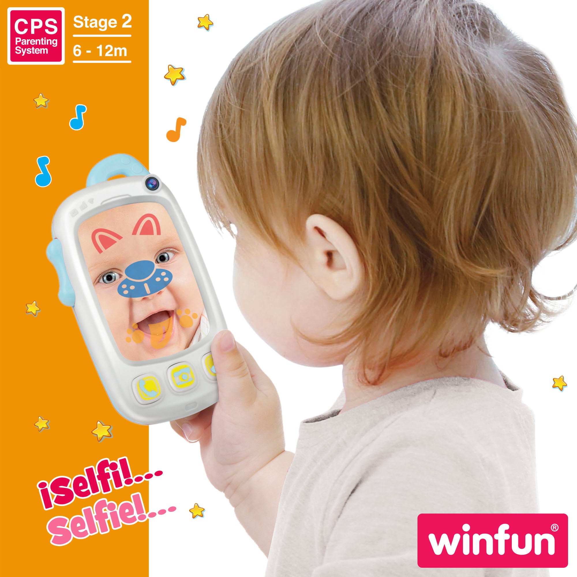 Winfun Teléfono móvil musical para bebés
